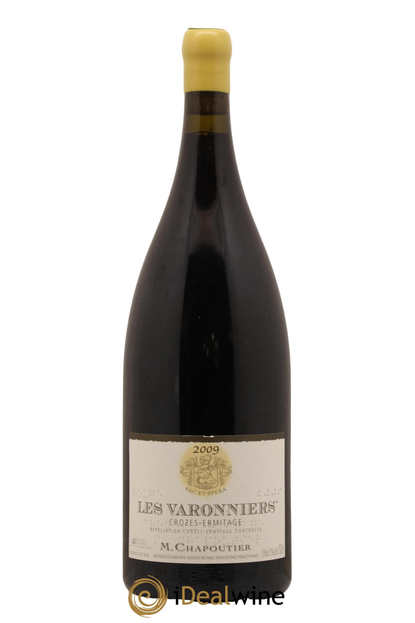 Crozes-Hermitage Les Varonniers Chapoutier 2009 - Lot de 1 magnum - 1