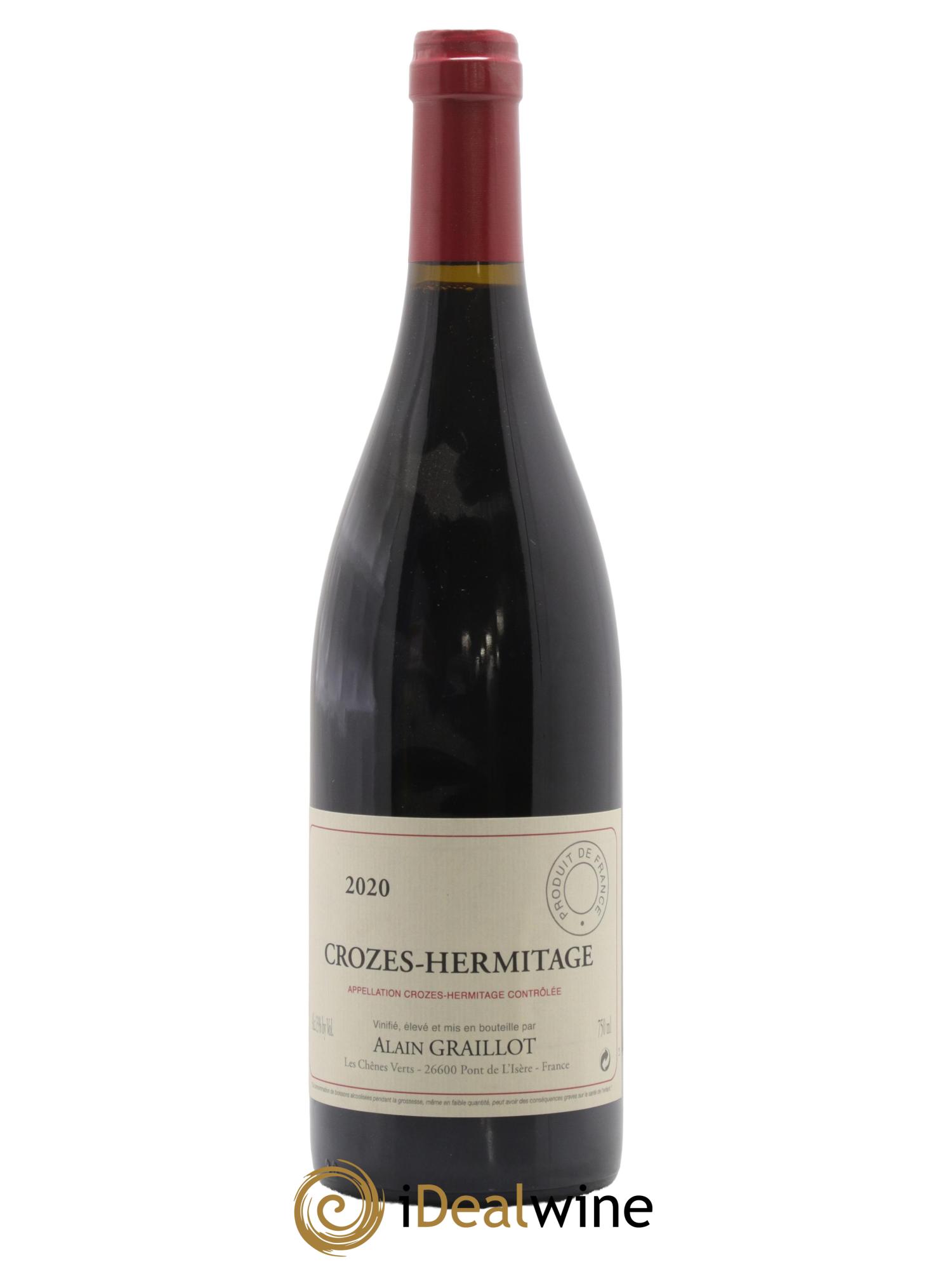 Crozes-Hermitage Domaine Graillot 2020 - Posten von 1 Flasche - 0