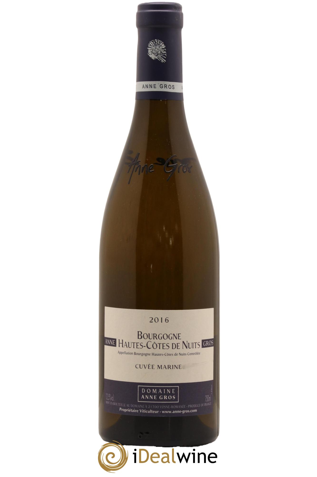 Hautes-Côtes de Nuits Cuvée Marine Anne Gros 2016 - Lot de 1 bouteille - 0
