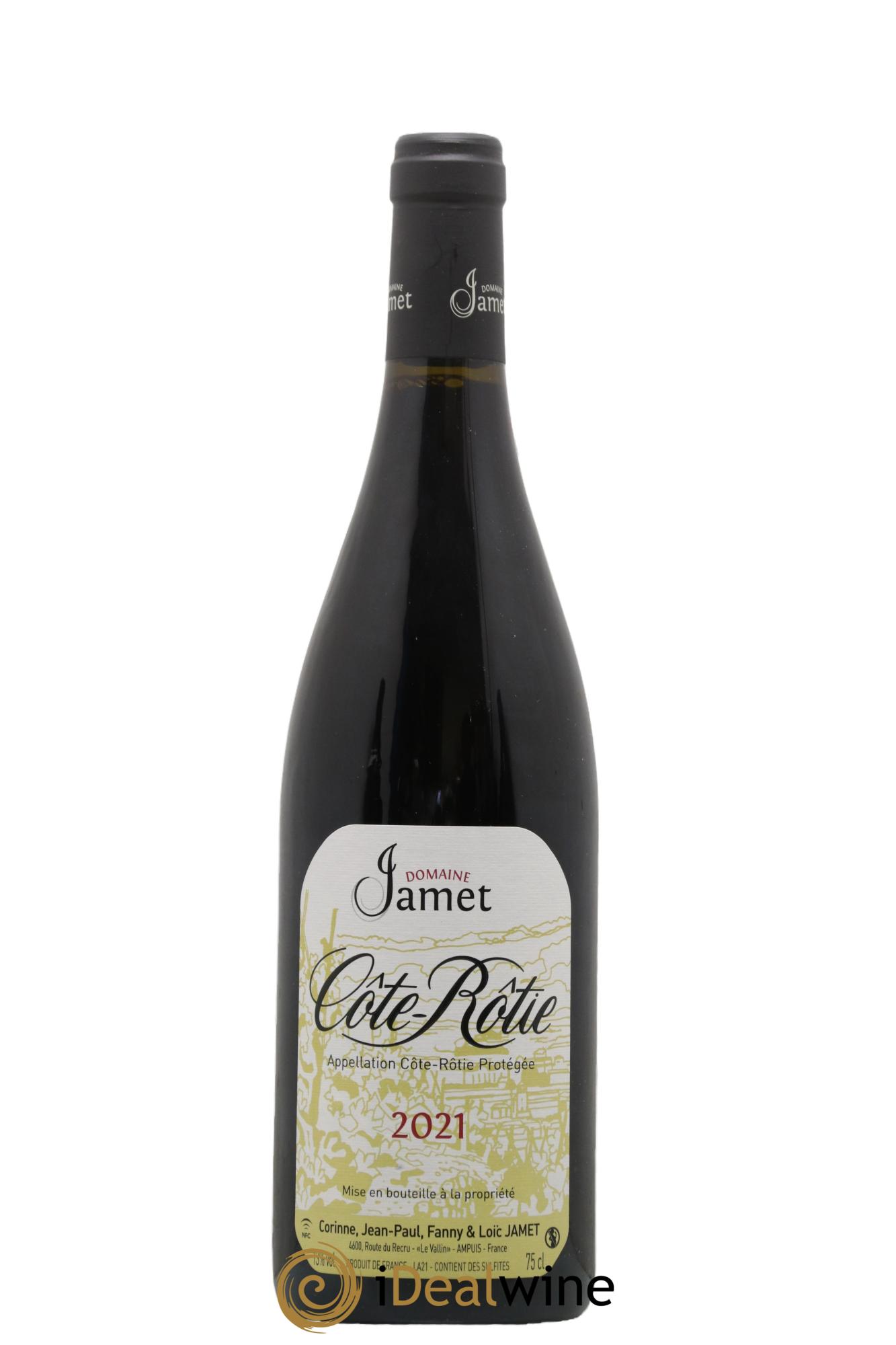 Côte-Rôtie Jamet (Domaine) 2021 - Lot de 1 bouteille - 0