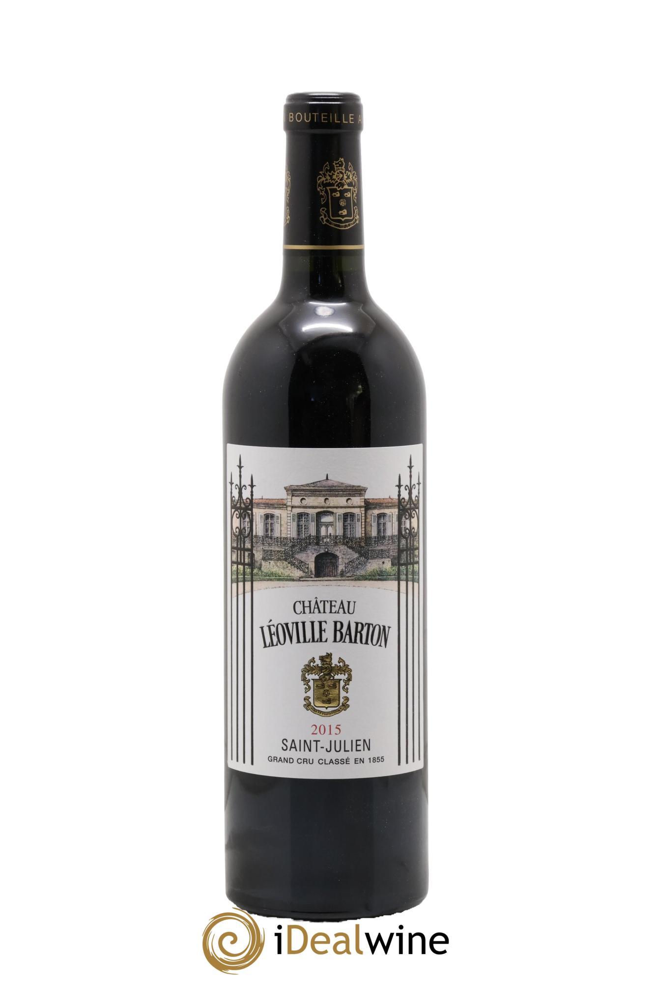 Château Léoville Barton 2ème Grand Cru Classé 2015 - Lot de 1 bouteille - 0