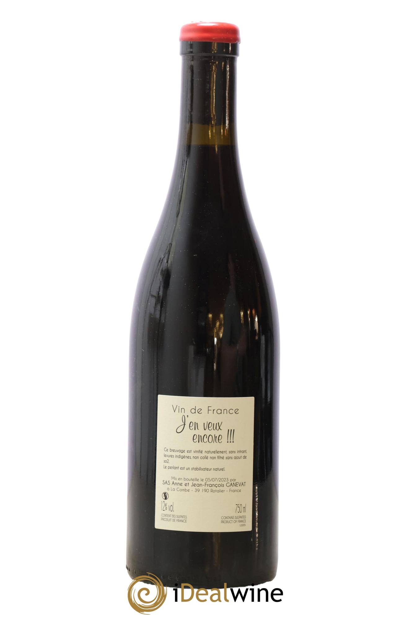 Vin de France J'en veux encore Anne et Jean François Ganevat - Lot de 1 bouteille - 1