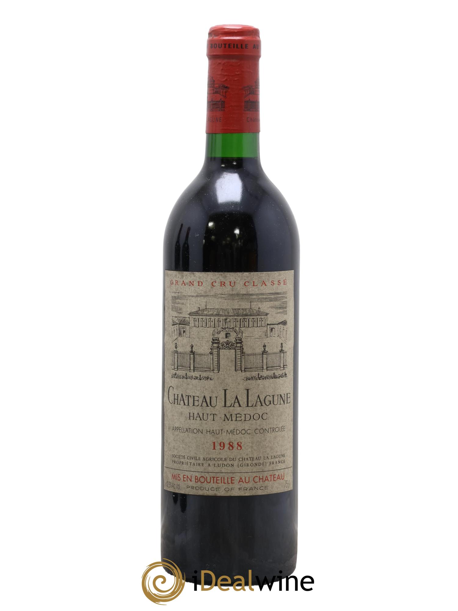 Château la Lagune 3ème Grand Cru Classé 1988 - Lot de 1 bouteille - 0