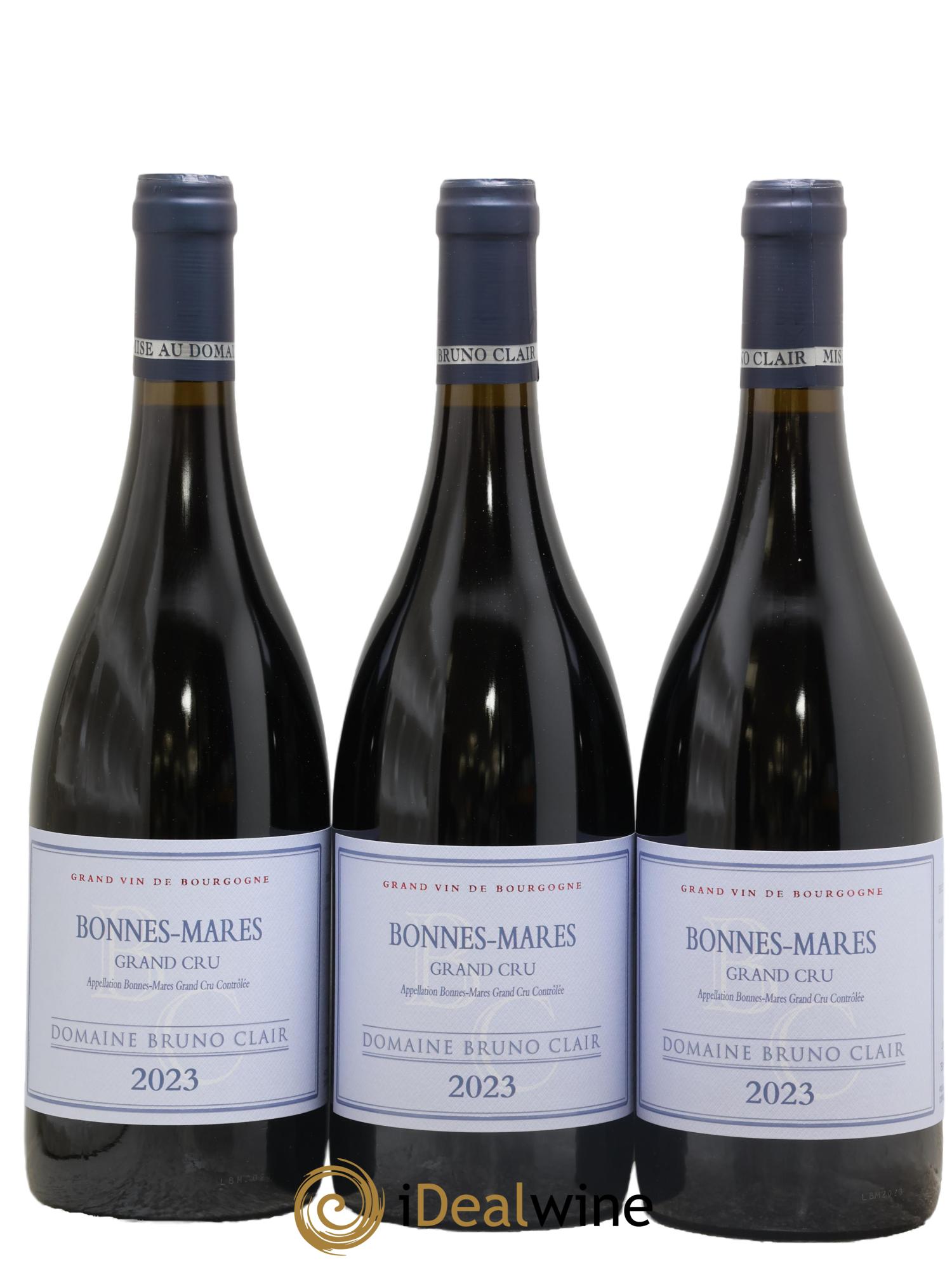 Bonnes-Mares Grand Cru Bruno Clair (Domaine) 2023 - Lot de 3 bouteilles - 0