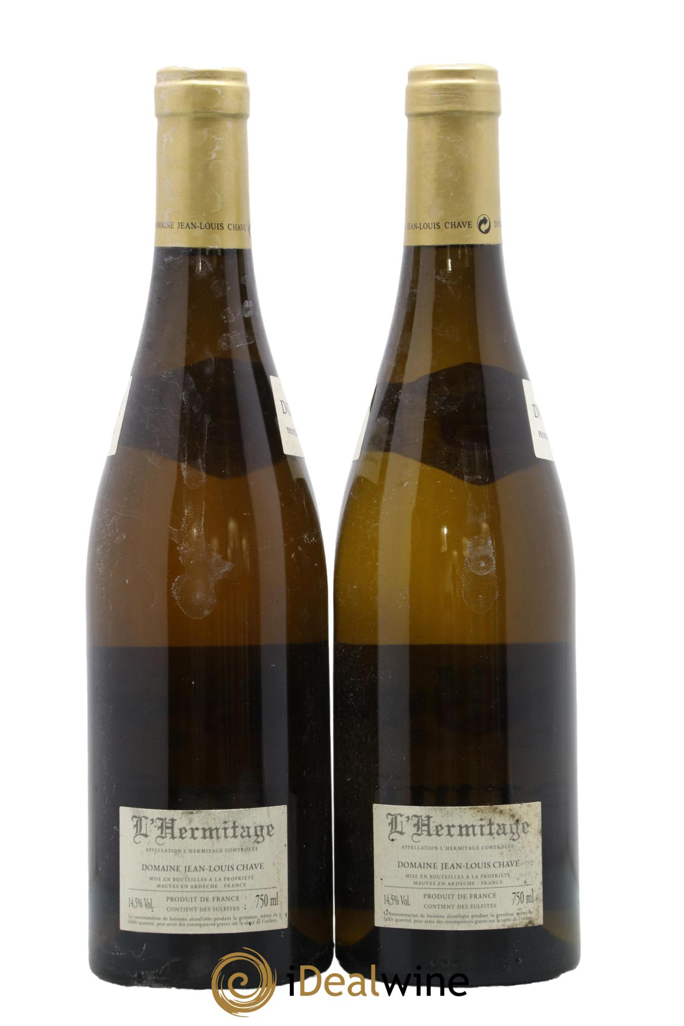 Hermitage Jean-Louis Chave 2010 - Lot of 2 bottles - 1