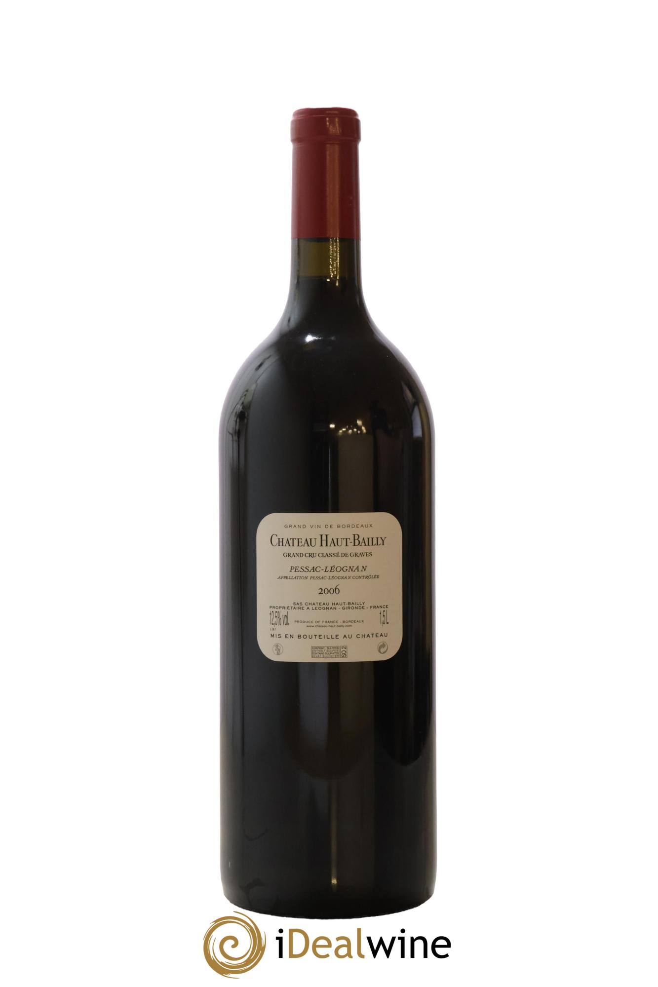 Château Haut-Bailly Cru Classé de Graves 2006 - Lot de 1 magnum - 2
