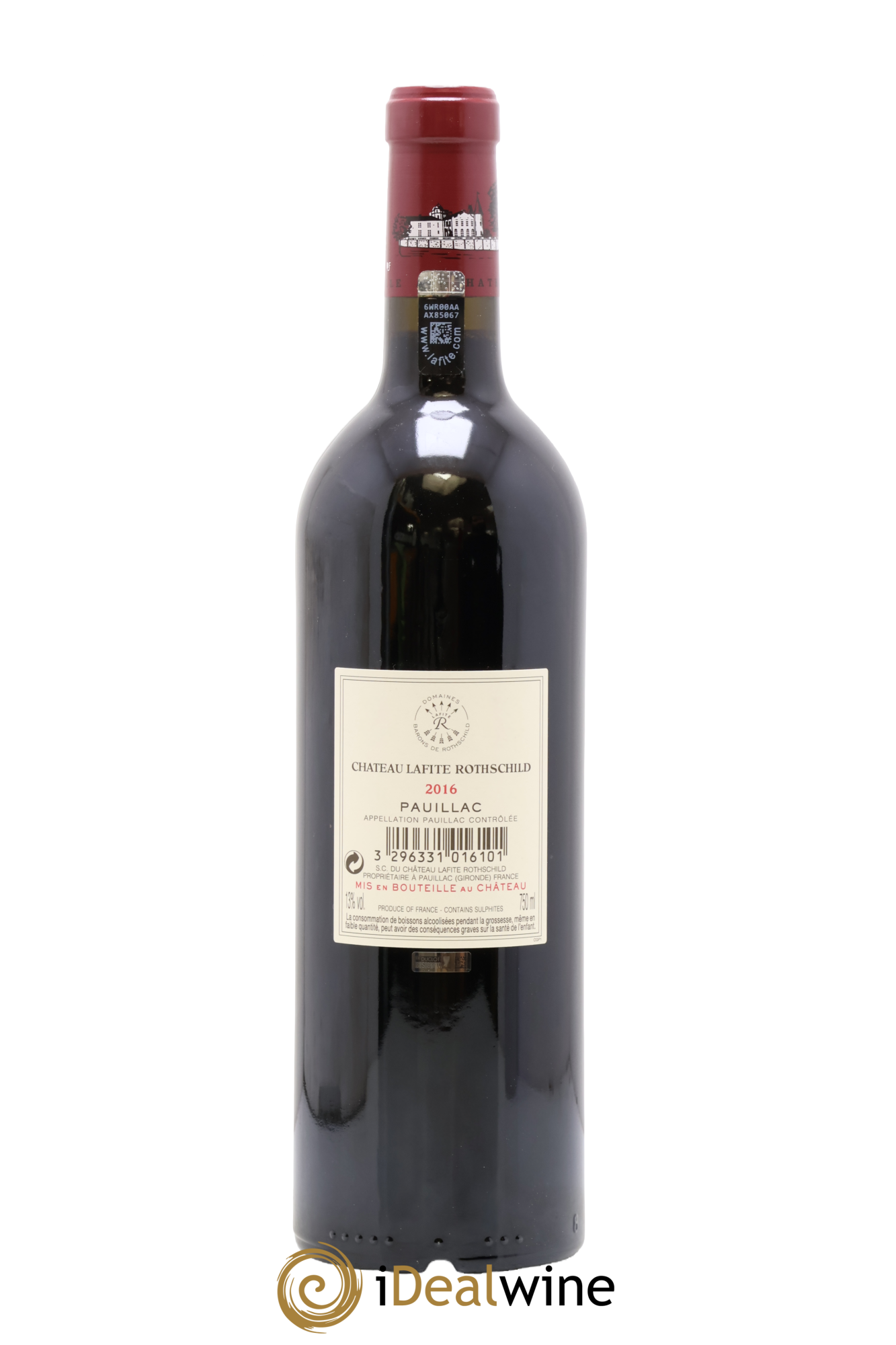 Château Lafite Rothschild 1er Grand Cru Classé 2016 - Lot of 1 bottle - 1