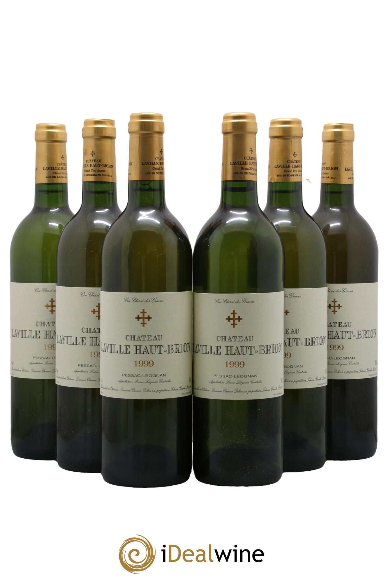 Château Laville Haut-Brion Cru Classé de Graves 1999 - Lot de 6 bouteilles - 0
