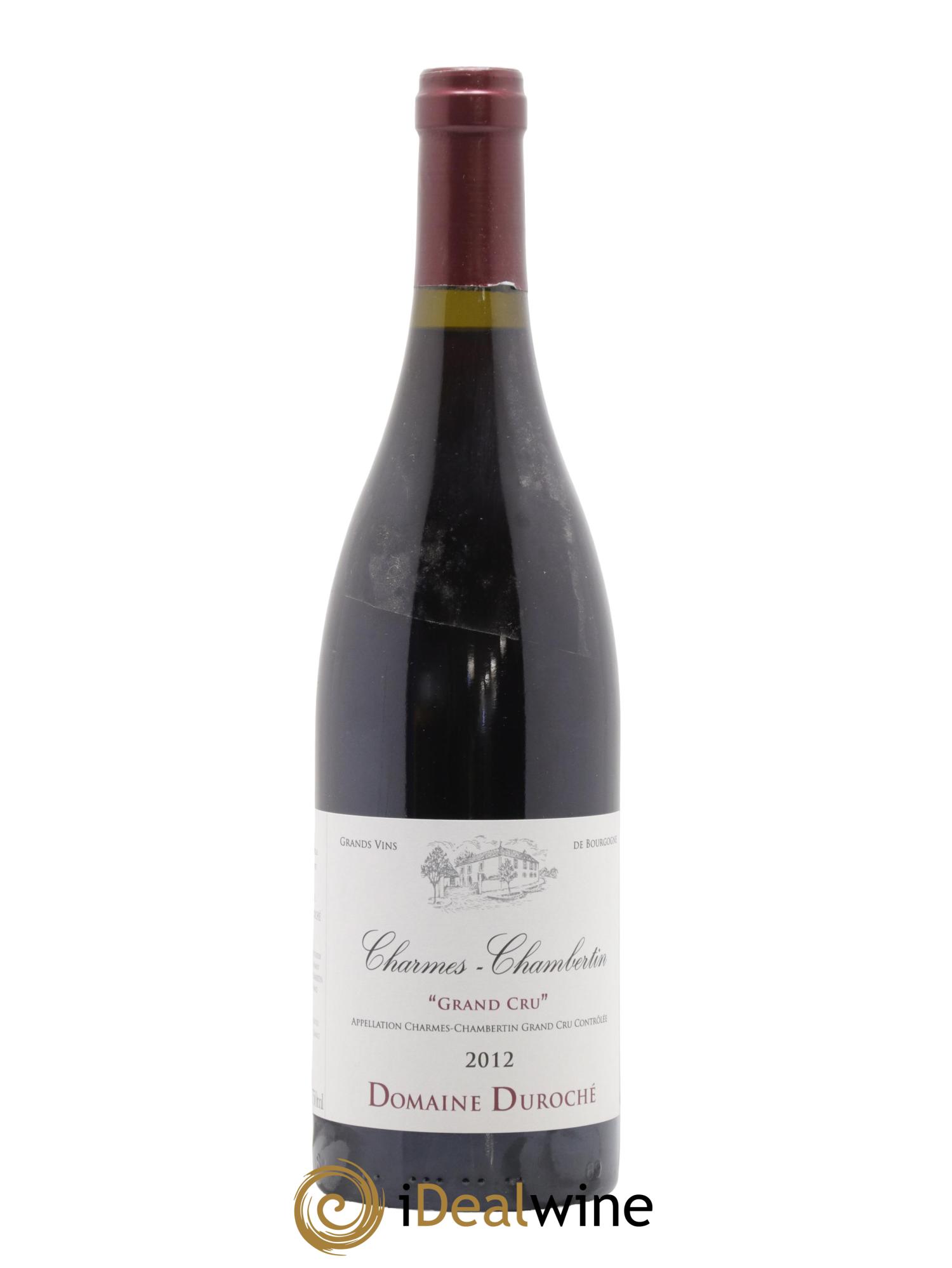 Charmes-Chambertin Grand Cru Duroché (Domaine) 2012 - Lot de 1 bouteille - 0
