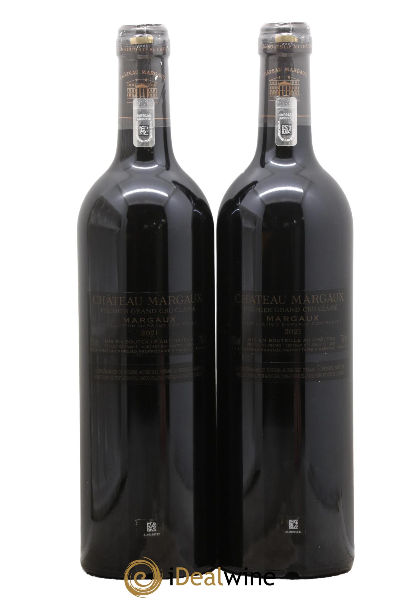 Château Margaux 1er Grand Cru Classé 2021 - Posten von 2 Flaschen - 1