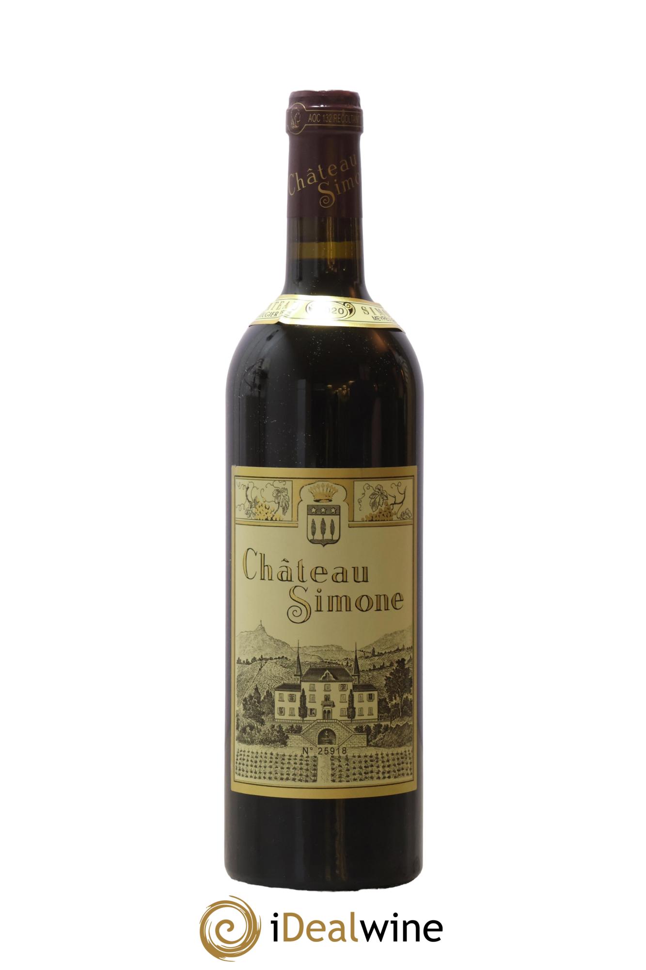 Palette Château Simone Famille Rougier 2020 - Lot de 1 bouteille - 0