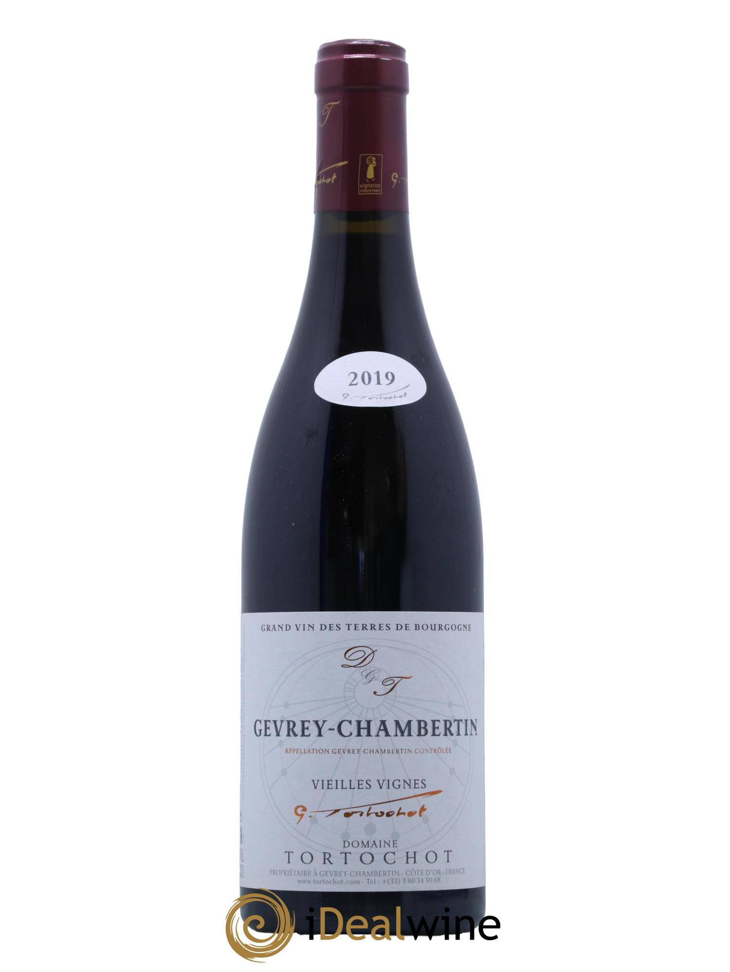 Gevrey-Chambertin Vieilles vignes Tortochot (Domaine) 2019 - Lot de 1 bouteille - 0
