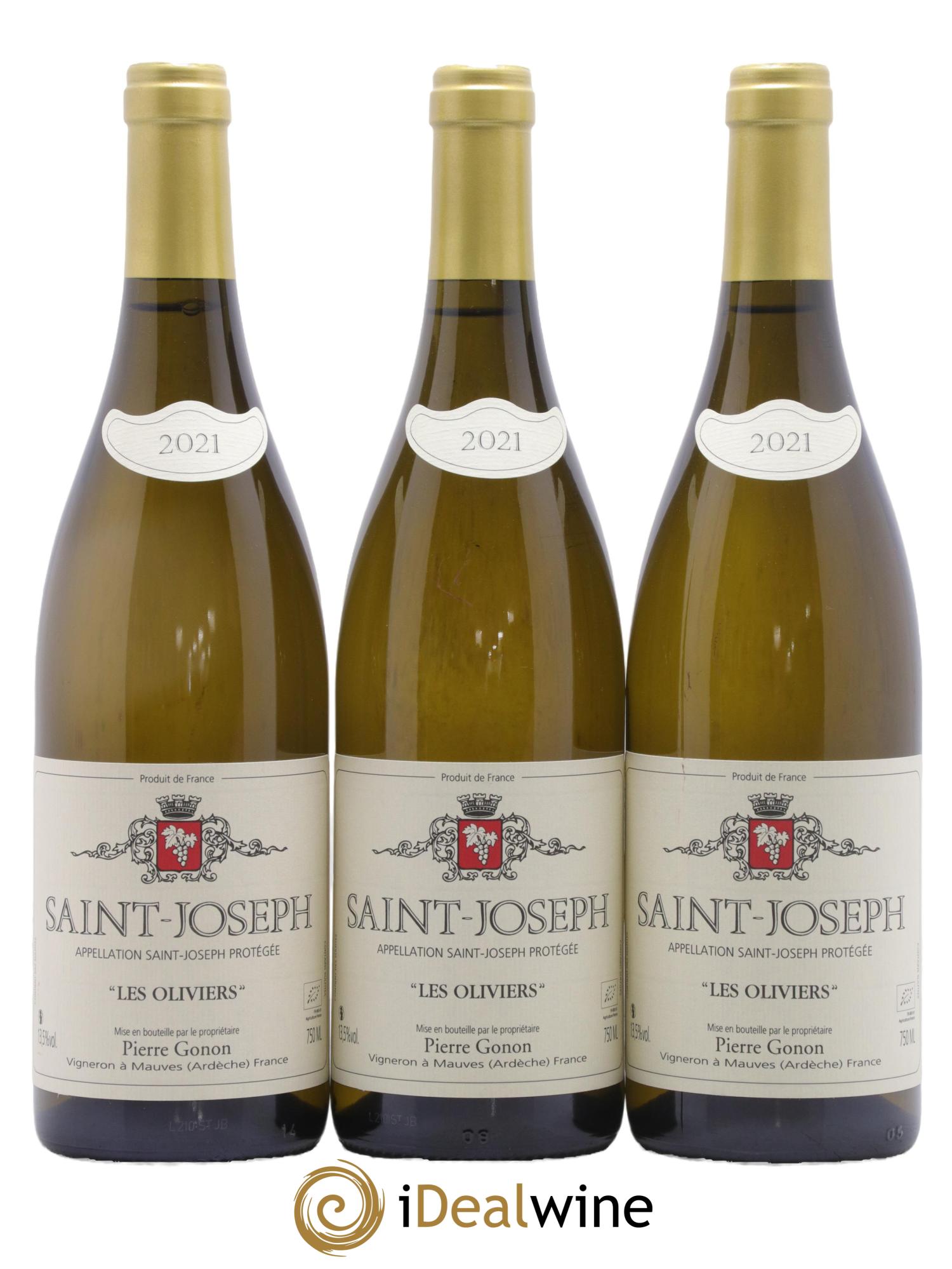 Saint-Joseph Les Oliviers Gonon (Domaine) 2021 - Lot de 3 bouteilles - 0