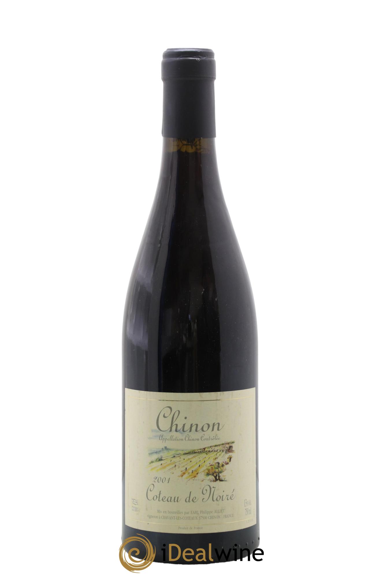 Chinon Coteau de Noiré Philippe Alliet 2001 - Lot de 1 bouteille - 0