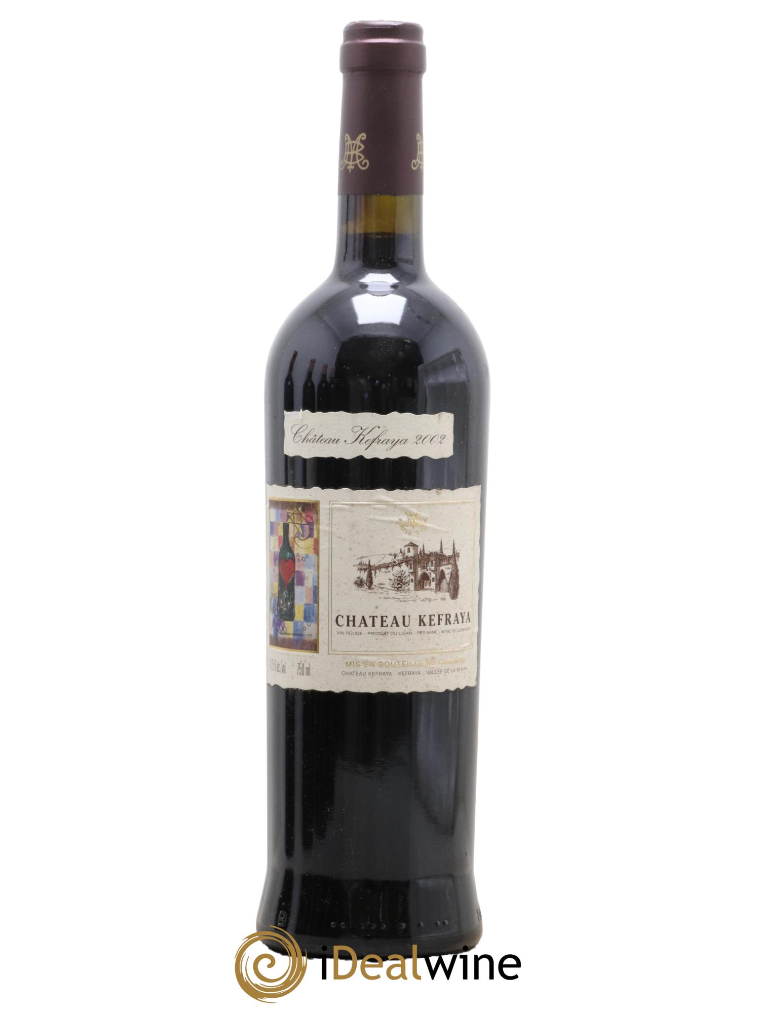 Vallée de la Békaa Château Kefraya Michel de Bustros 2002 - Lot de 1 bouteille - 0