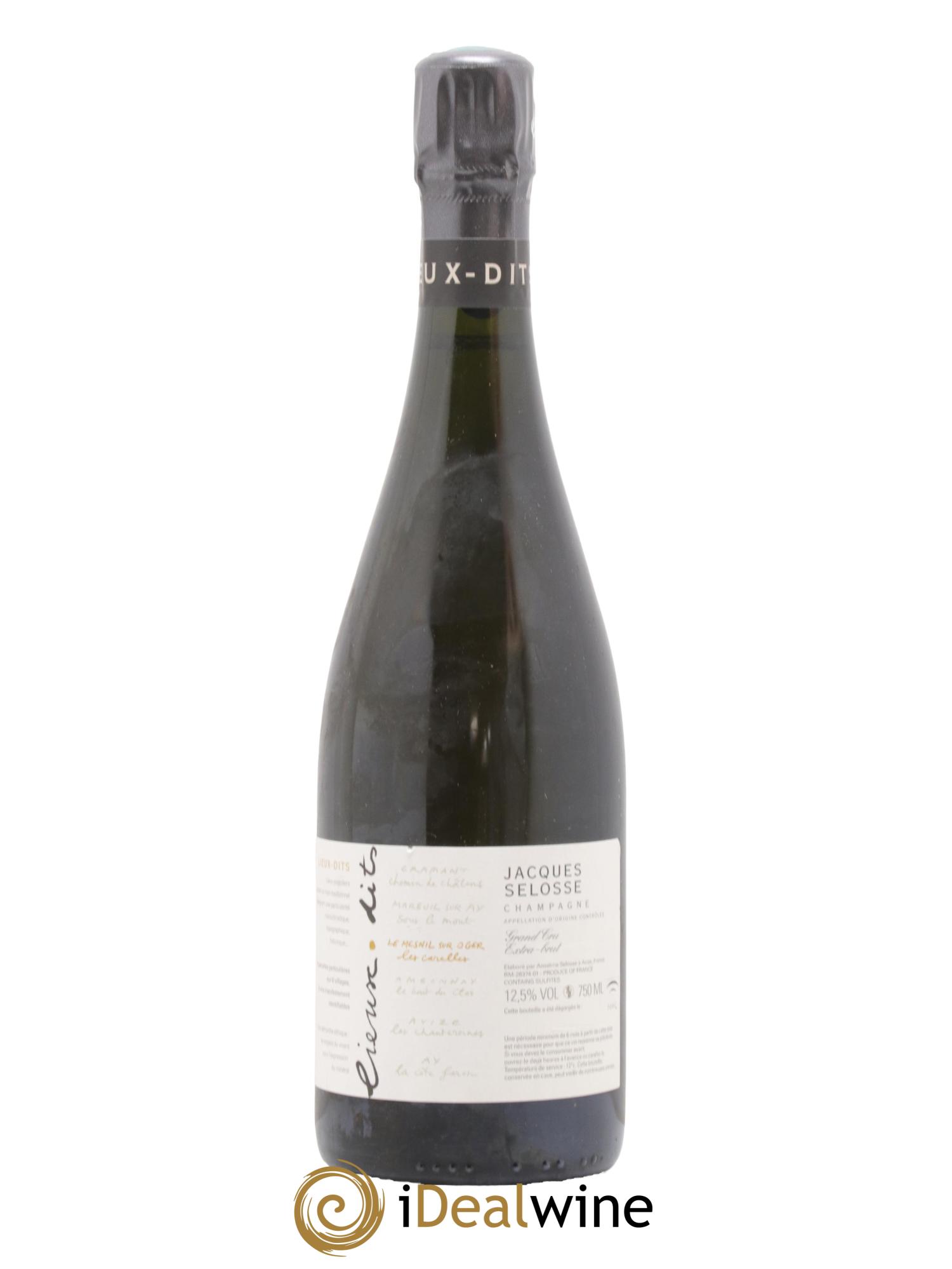 Les Carelles Blanc de Blancs Jacques Selosse - Lot de 1 bouteille - 0