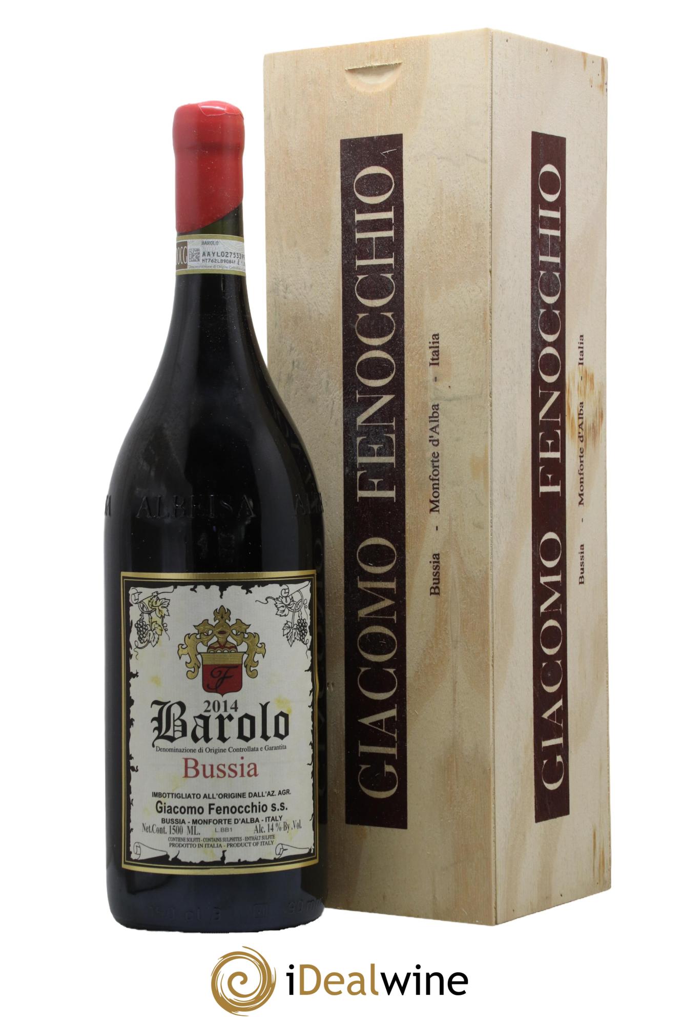 Barolo DOCG Bussia Giacomo Fenocchio 2014 - Lot de 1 magnum - 0