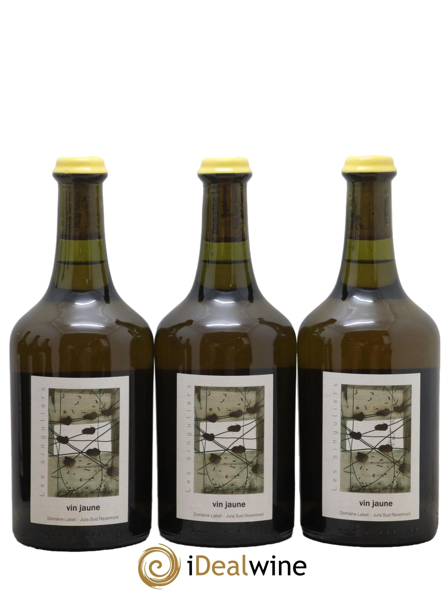 Côtes du Jura Vin Jaune Romain - Julien - Charline Labet 2015 - Lot de 3 clavelins - 0