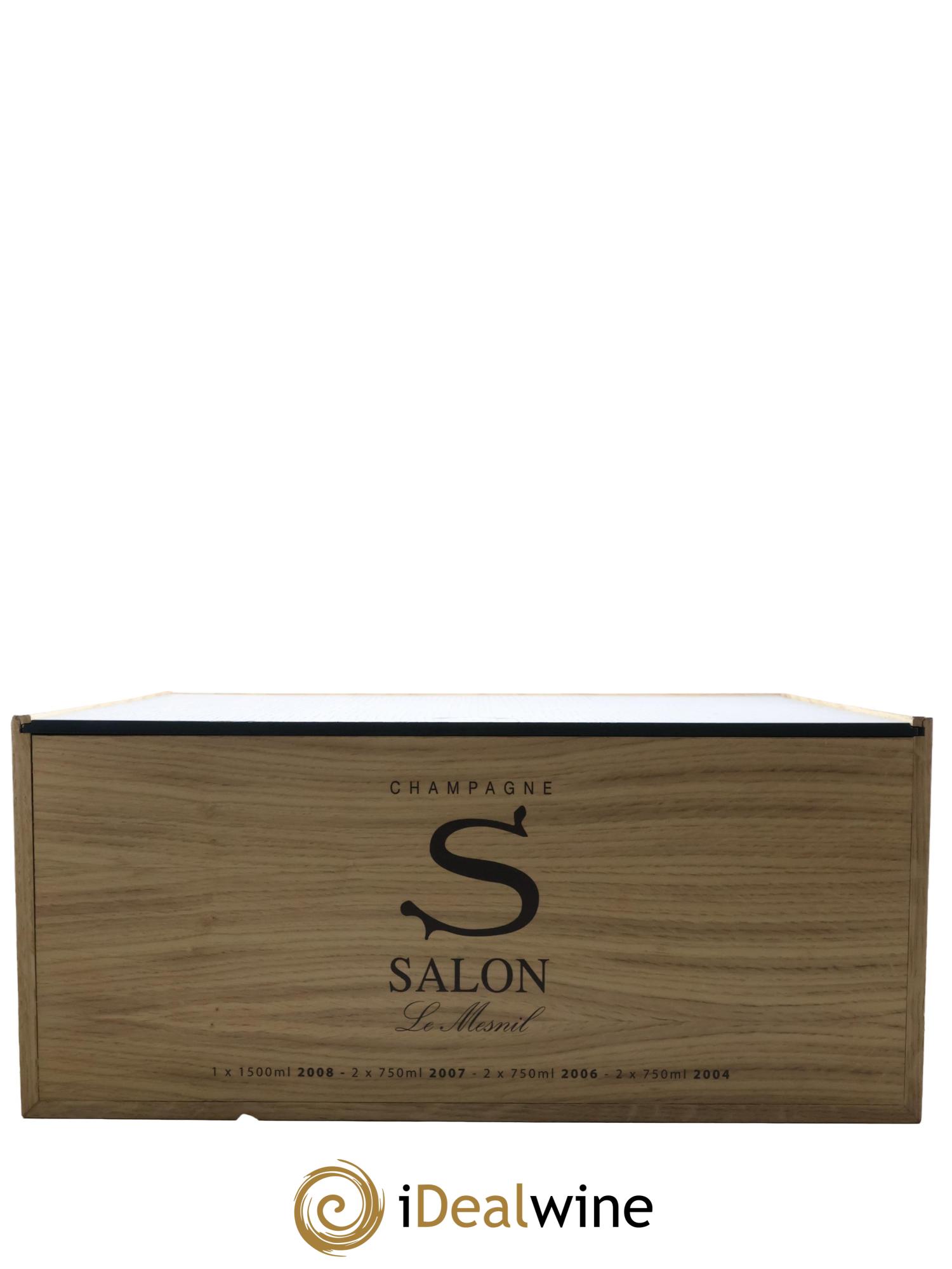 Caisse oenothèque Magnum 2008 et 6 bouteilles Salon - Lot de 7 bouteilles - 5