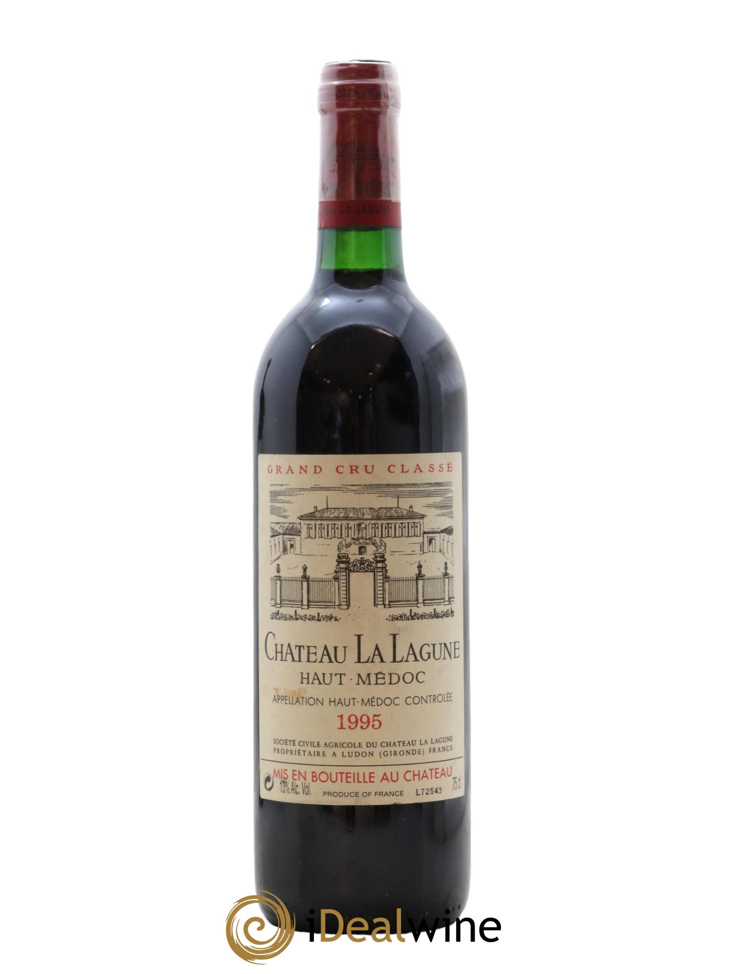 Château la Lagune 3ème Grand Cru Classé 1995 - Lot de 1 bouteille - 0