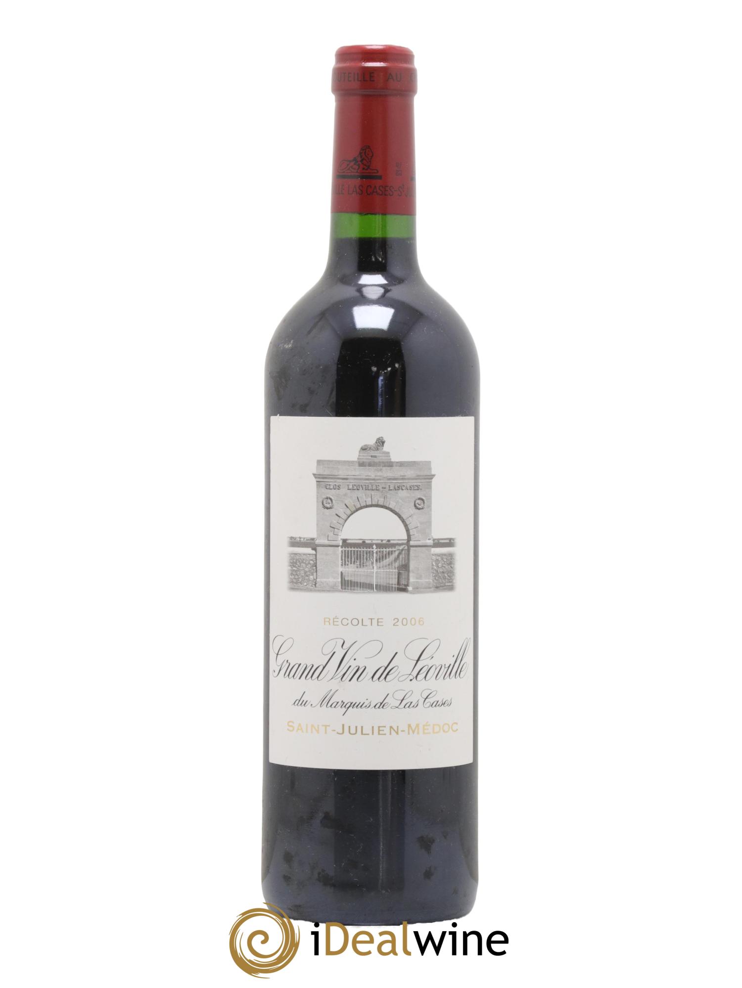 Château Léoville Las Cases 2ème Grand Cru Classé 2006 - Lot de 1 bouteille - 0