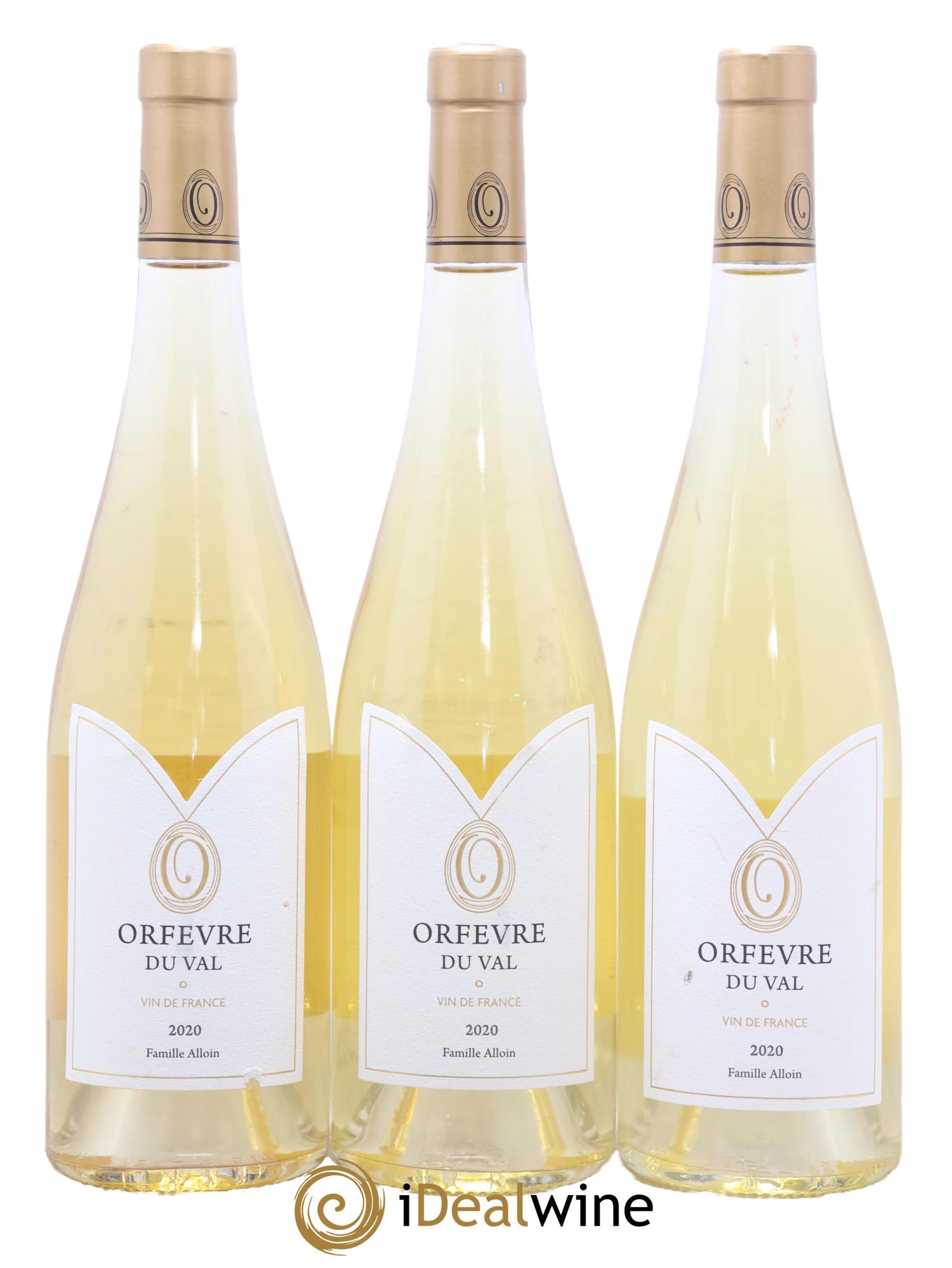Vin de France Vin de France Orfèvre du Val Château Petit Val 2020 - Lot de 3 bouteilles - 0