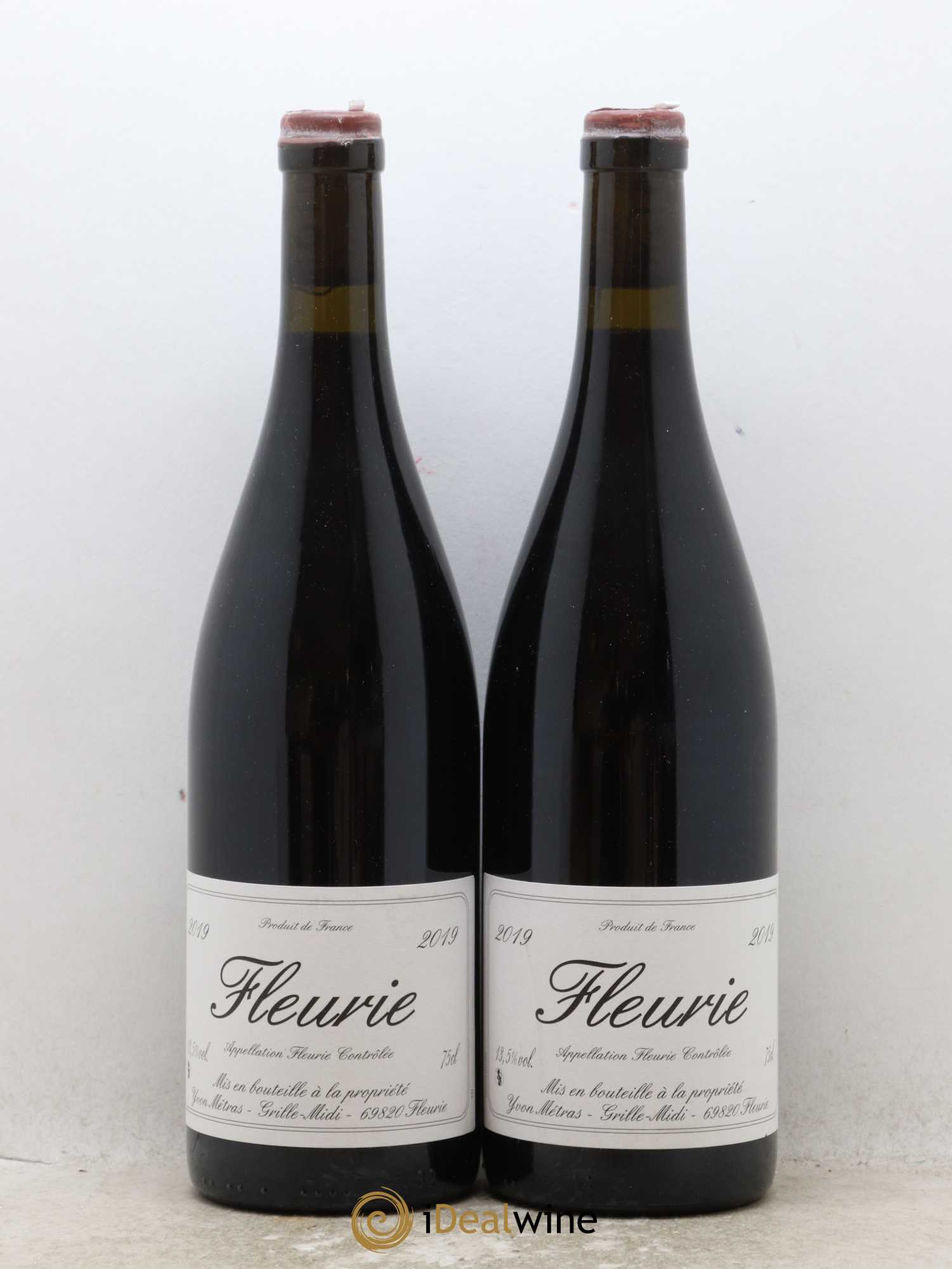 Fleurie Yvon Métras 2019 - Lot de 2 bouteilles - 0