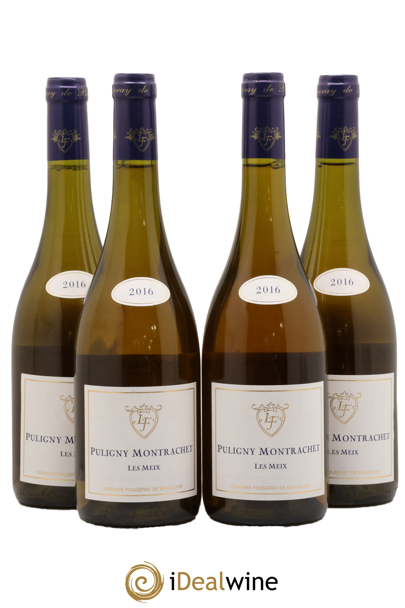 Puligny-Montrachet Les Meix Fougeray de Beauclair 2016 - Lotto di 4 bottiglie - 0
