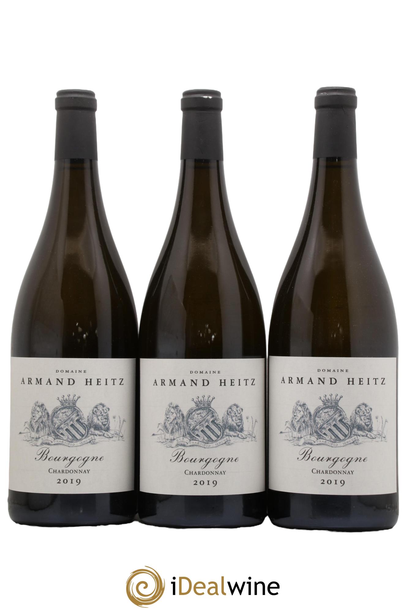 Bourgogne Chardonnay Armand Heitz 2019 - Lot de 3 magnums - 0