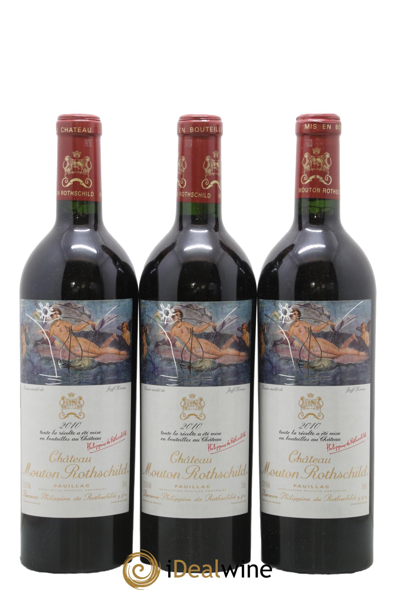 Château Mouton Rothschild 1er Grand Cru Classé 2010 - Lot of 6 bottles - 1