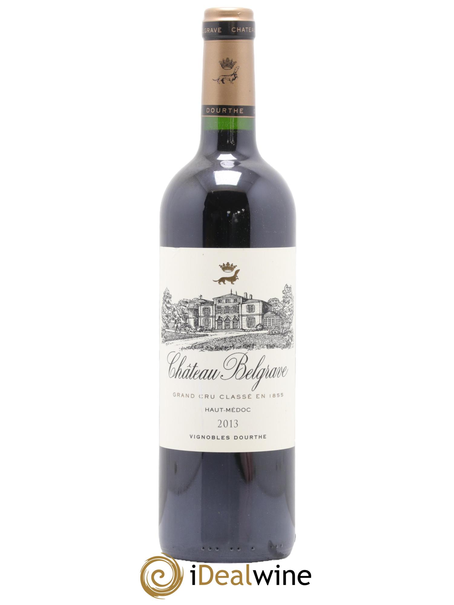 Château Belgrave 5ème Grand Cru Classé 2013 - Lot de 1 bouteille - 0