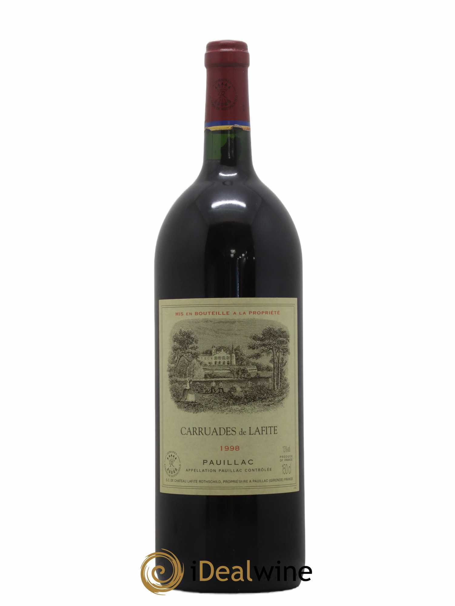 Carruades de Lafite Rothschild Second Vin 1998 - Lot de 1 magnum - 0