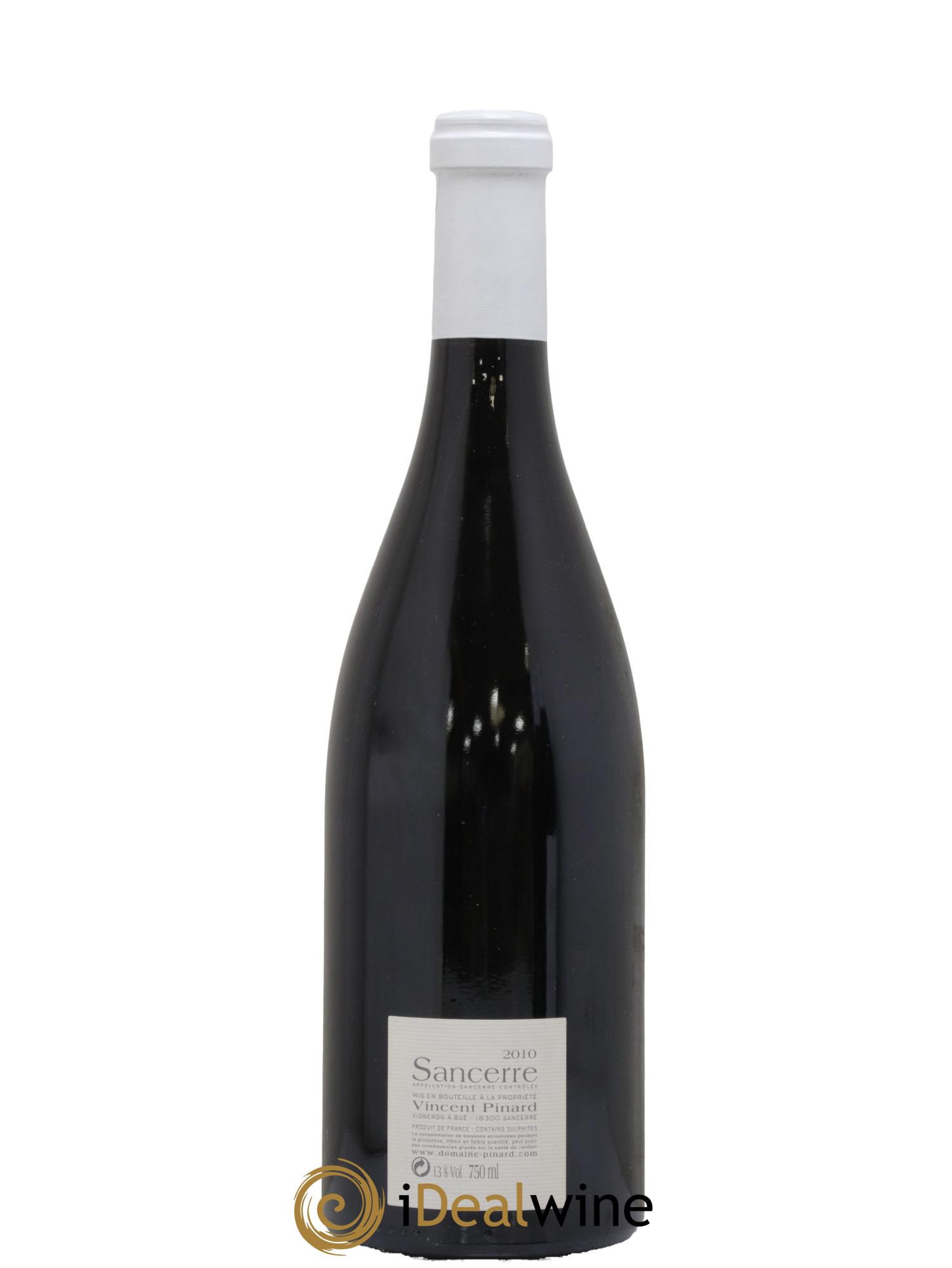 Sancerre Vendanges Entières Vincent Pinard 2010 - Posten von 1 Flasche - 1