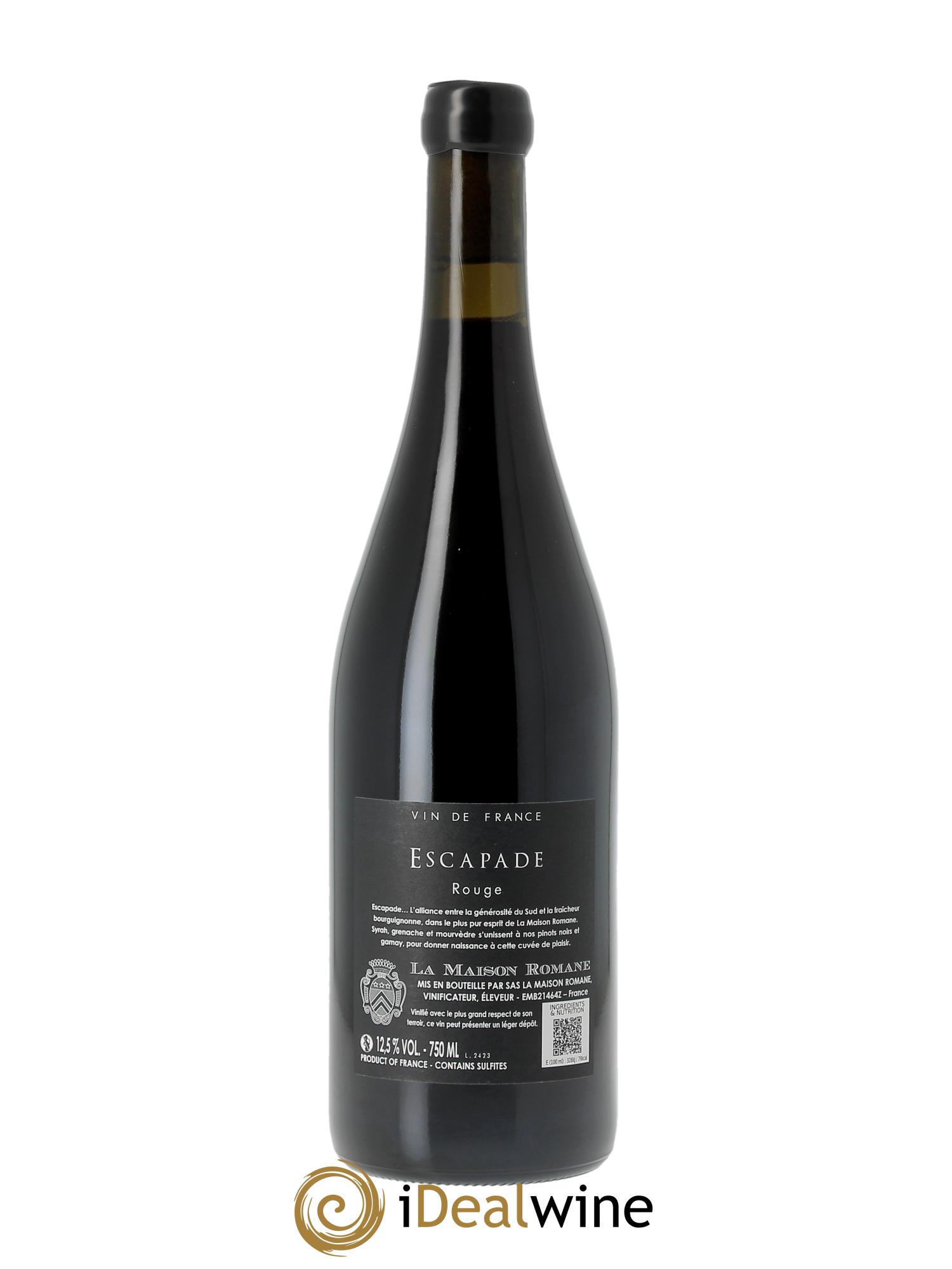 Vin de France Escapade La Maison Romane  - Lot of 1 bottle - 1