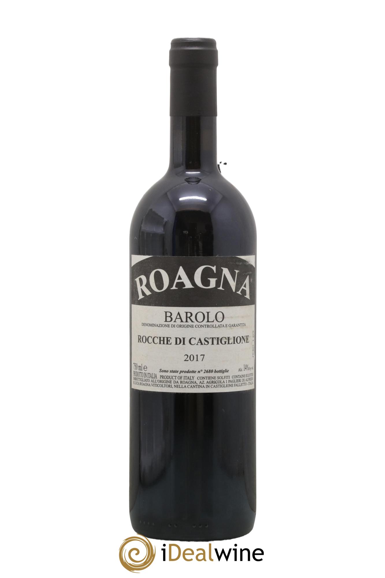 Barolo DOCG Rocche di Castiglione Roagna 2017 - Lotto di 1 bottiglia - 0