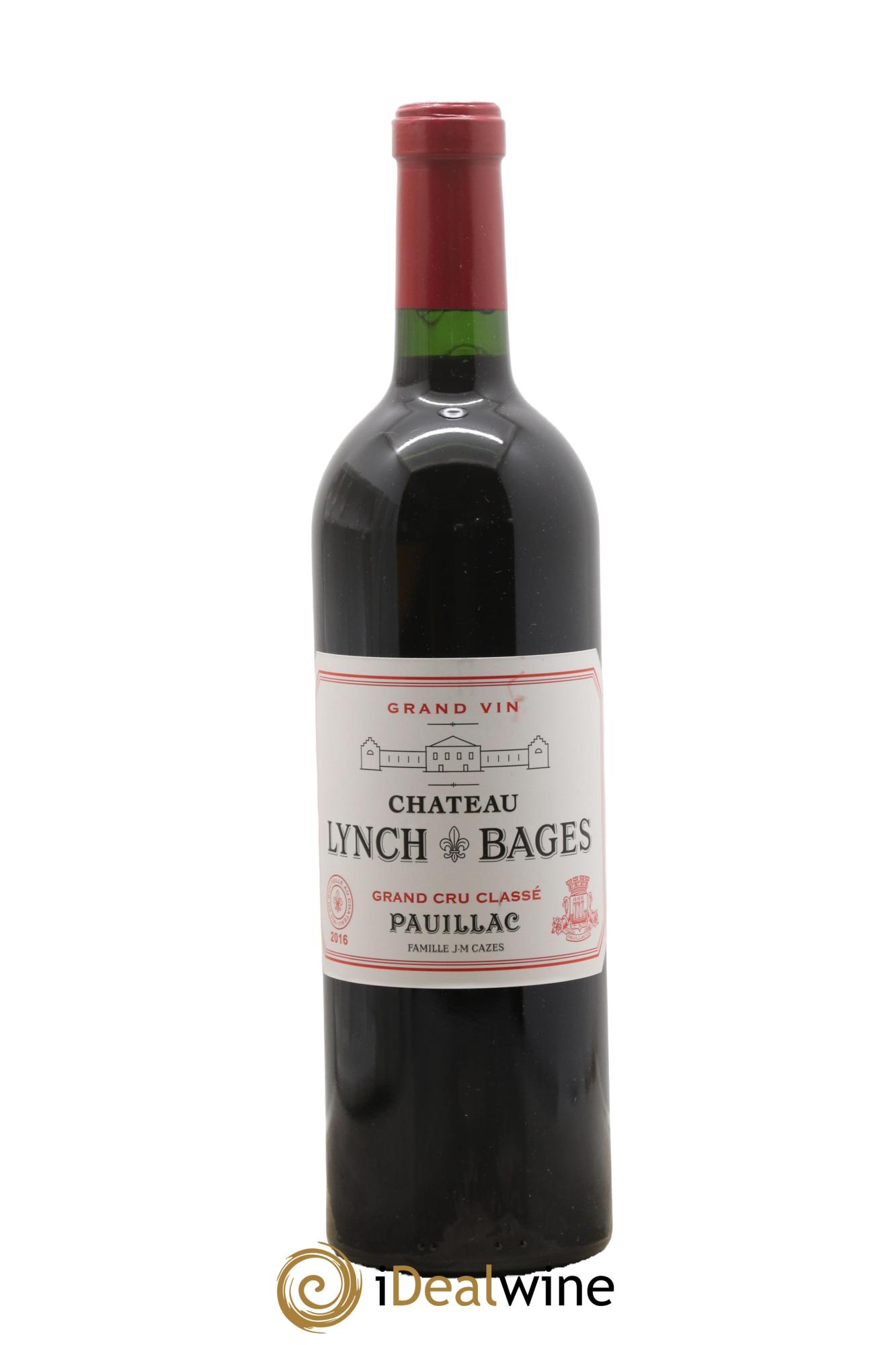 Château Lynch Bages 5ème Grand Cru Classé 2016 - Lot of 1 bottle - 0