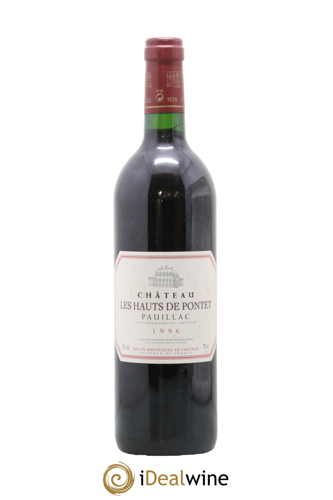 Les Hauts de Pontet-Canet Second Vin 1996 - Lot de 1 bouteille - 0