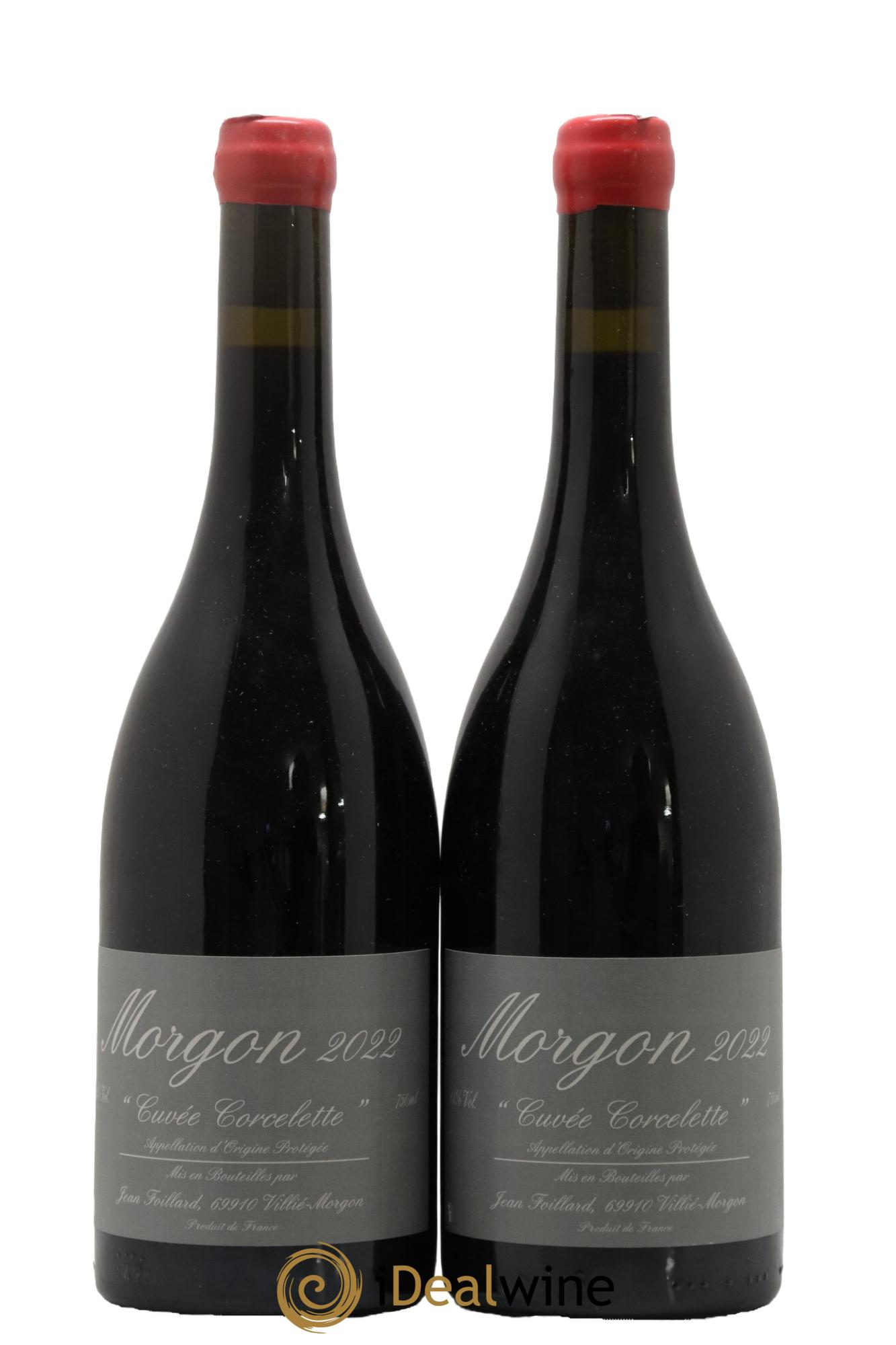 Morgon Corcelette Jean Foillard 2022 - Lot de 2 bouteilles - 0