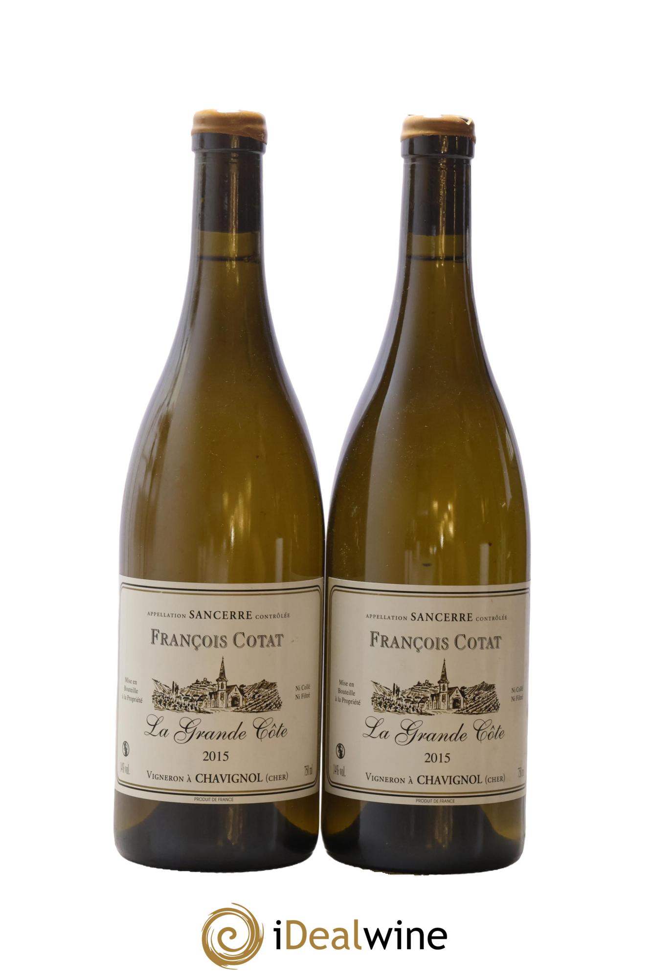 Sancerre La Grande Côte François Cotat 2015 - Lotto di 2 bottiglie - 0