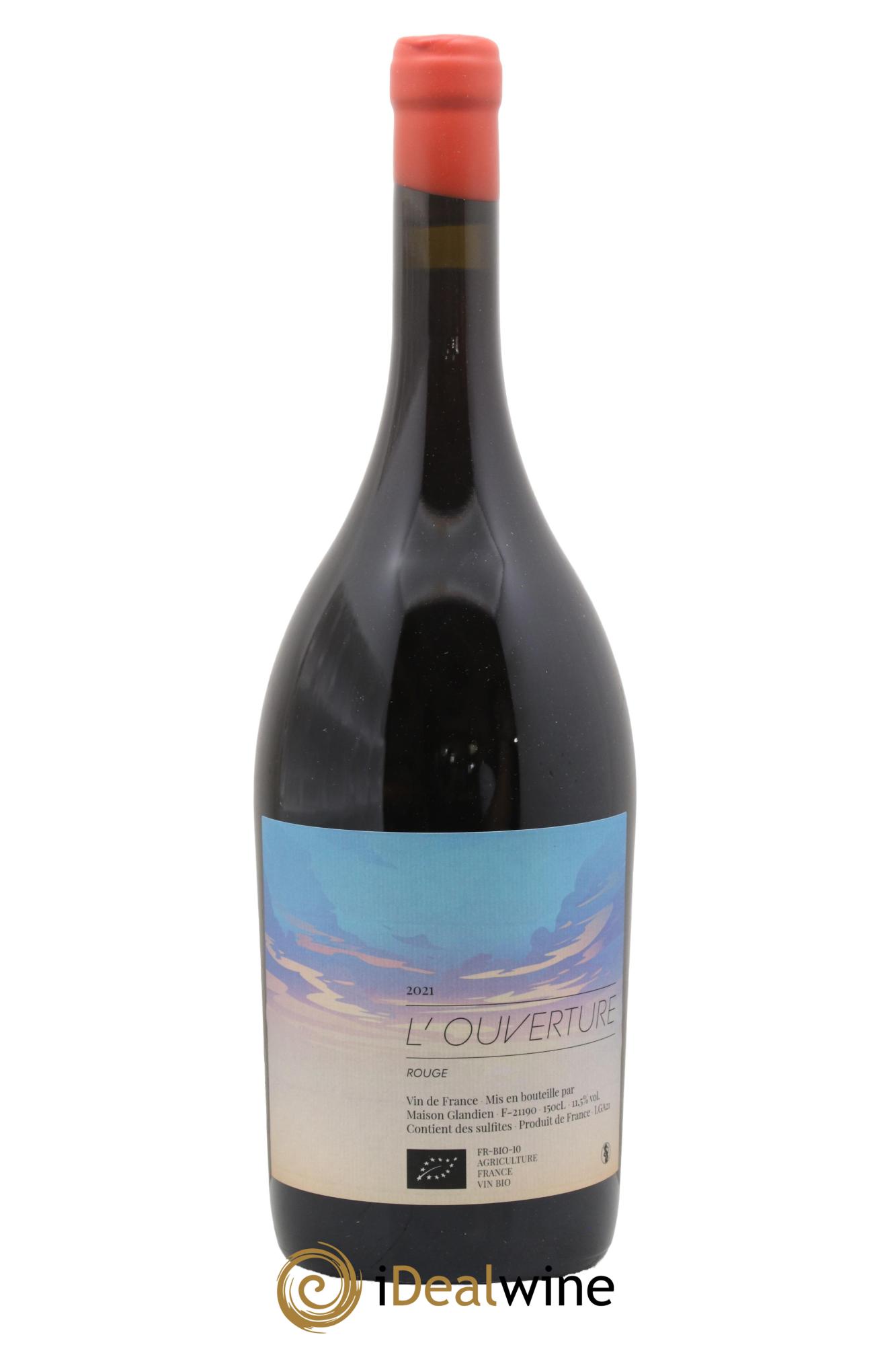 Vin de France L'Ouverture Maison Glandien 2021 - Lot de 1 magnum - 0