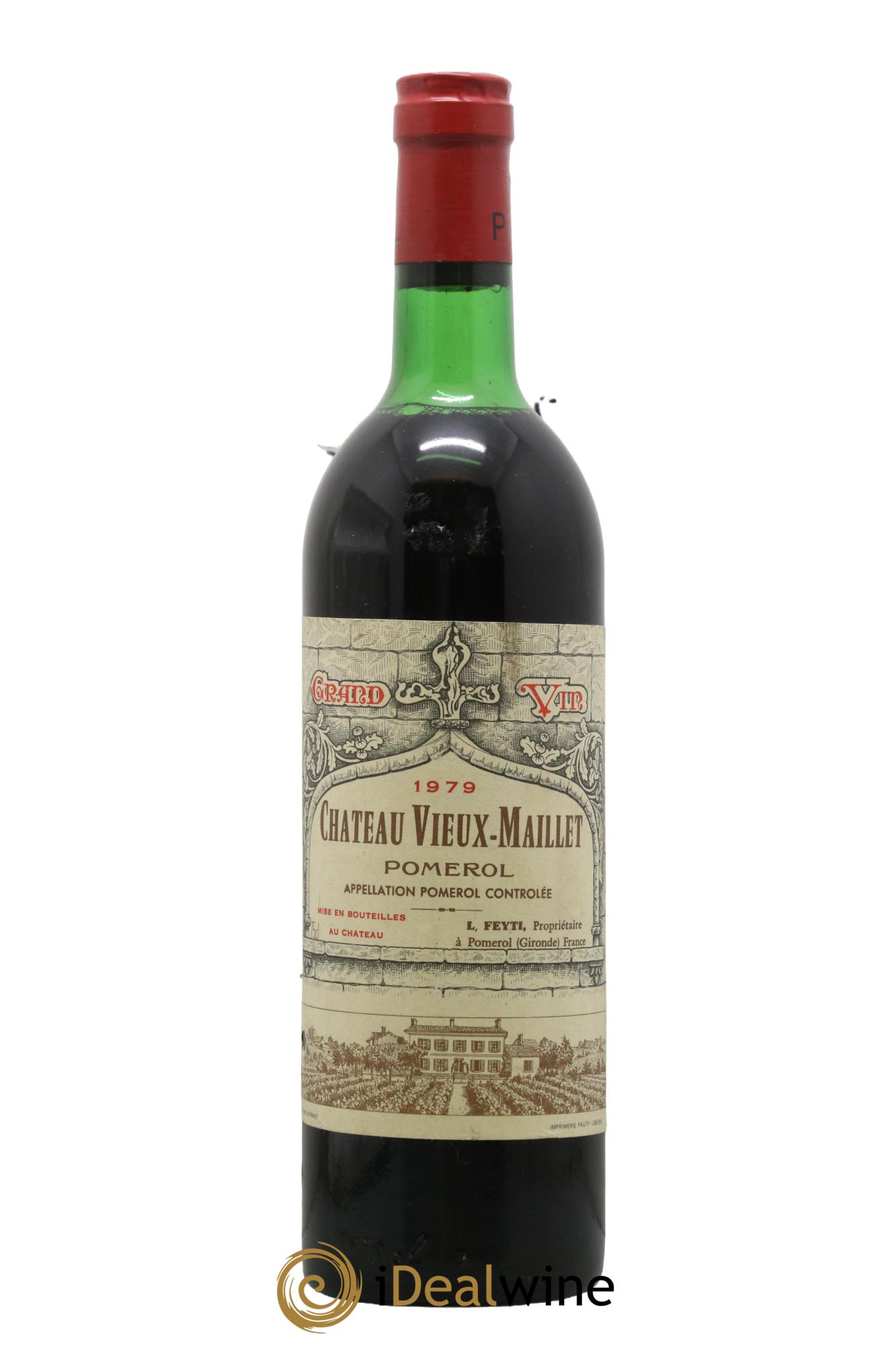 Château Vieux Maillet 1979 - Lot de 1 bouteille - 0