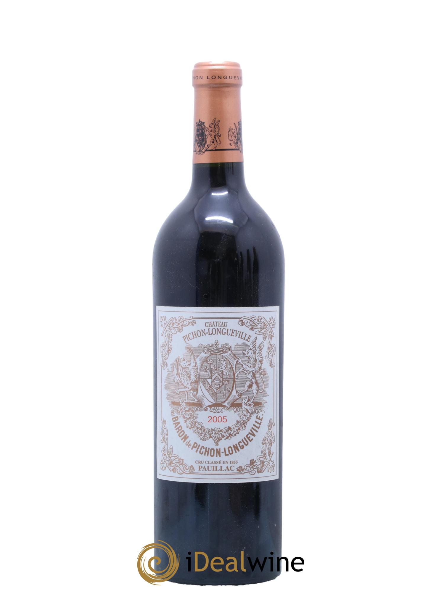 Pichon Longueville Baron 2ème Grand Cru Classé 2005 - Lot de 1 bouteille - 0