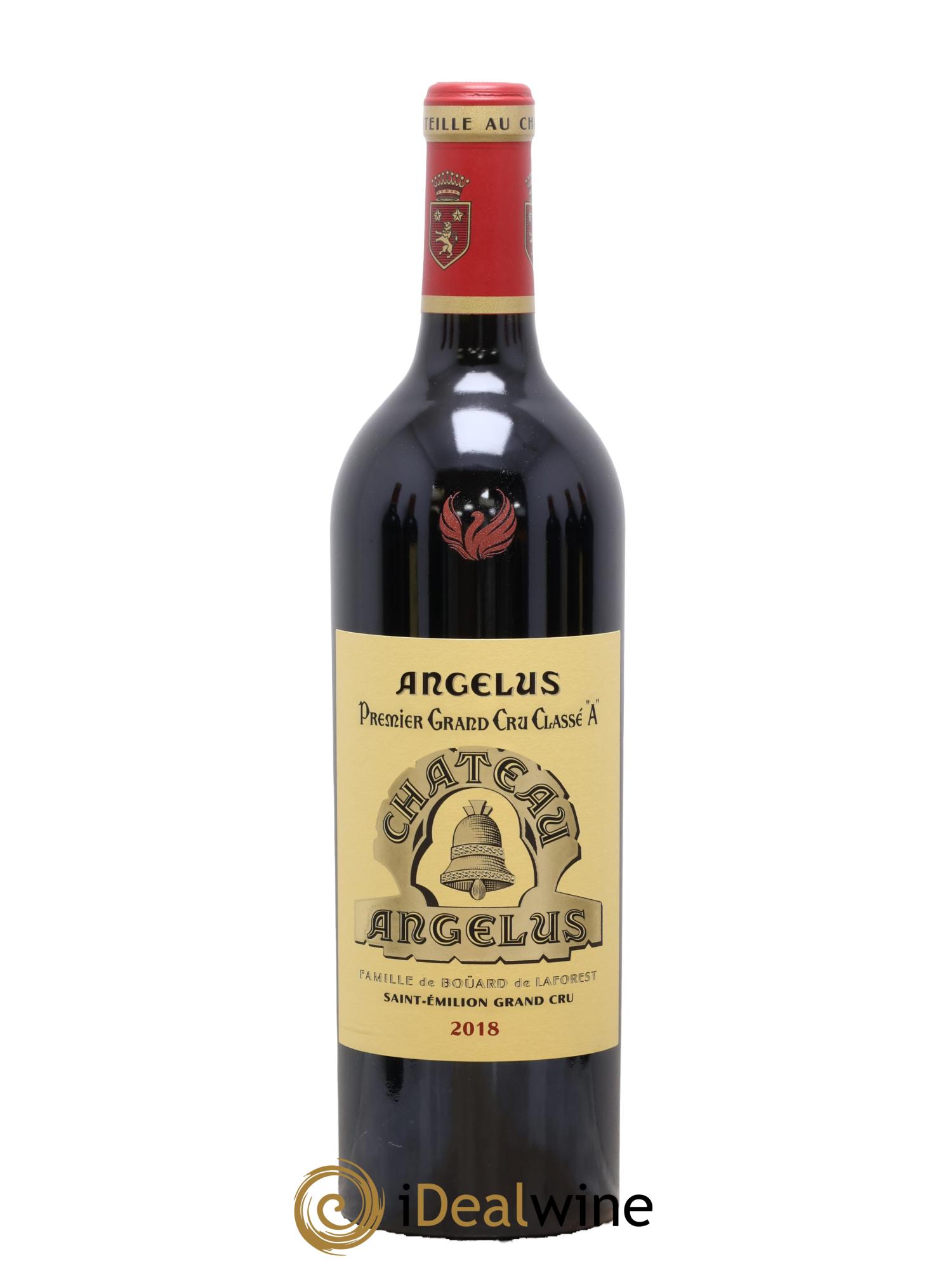 Château Angélus 1er Grand Cru Classé A 2018 - Lot of 1 bottle - 0