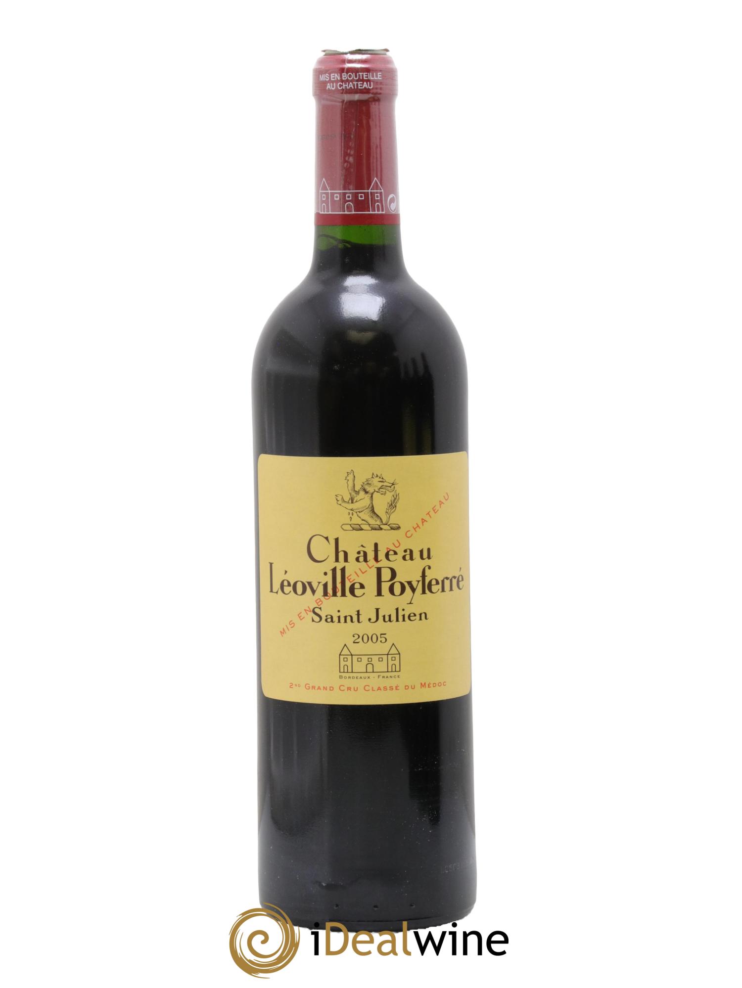 Château Léoville Poyferré 2ème Grand Cru Classé 2005 - Lot of 1 bottle - 0