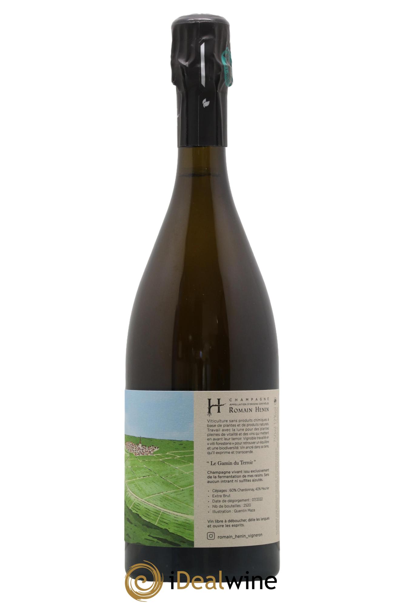 Gamin du Terroir Romain Henin - Lot de 1 bouteille - 1