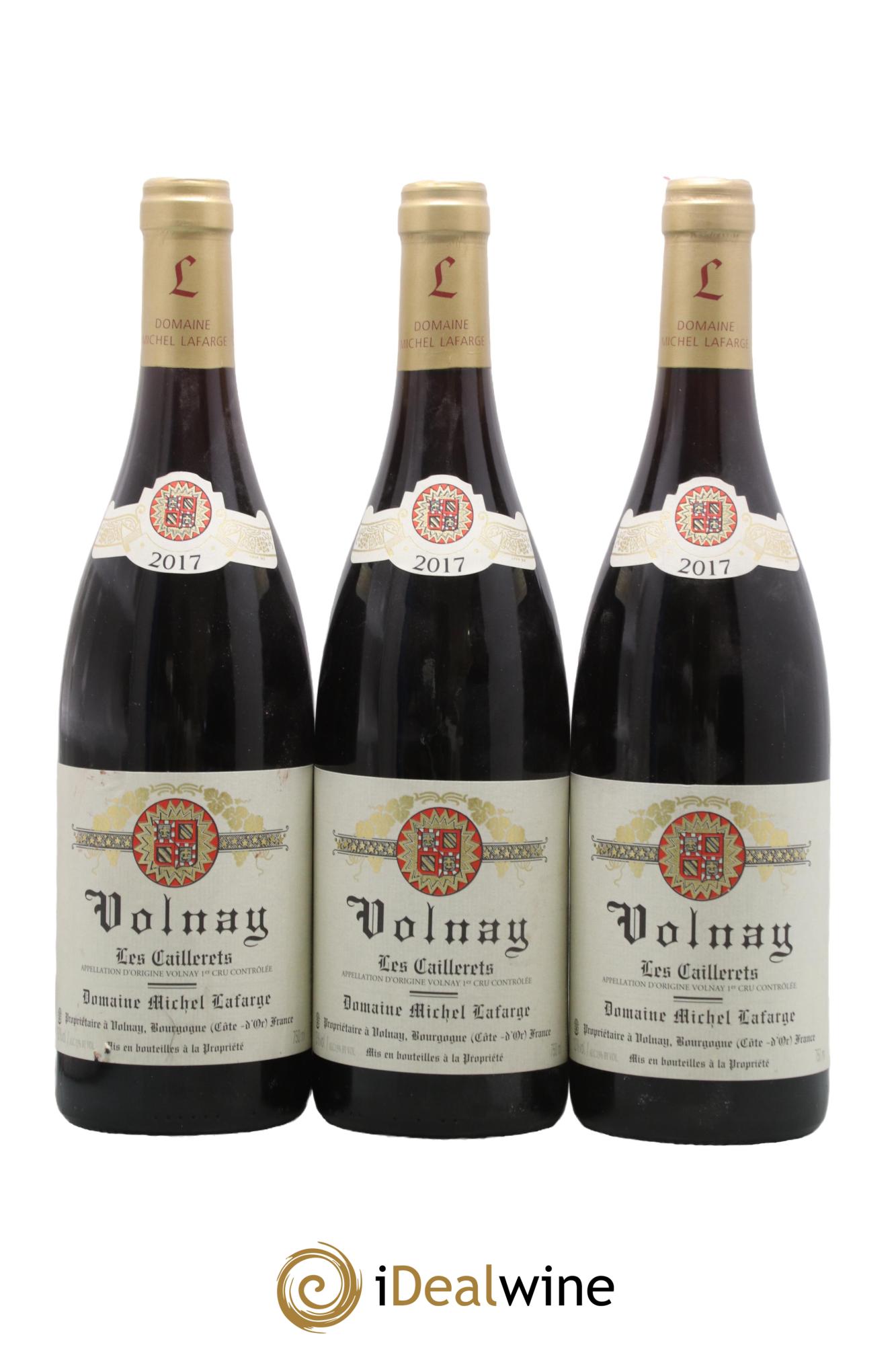 Volnay 1er Cru Les Caillerets Lafarge (Domaine) 2017 - Lot of 3 bottles - 0