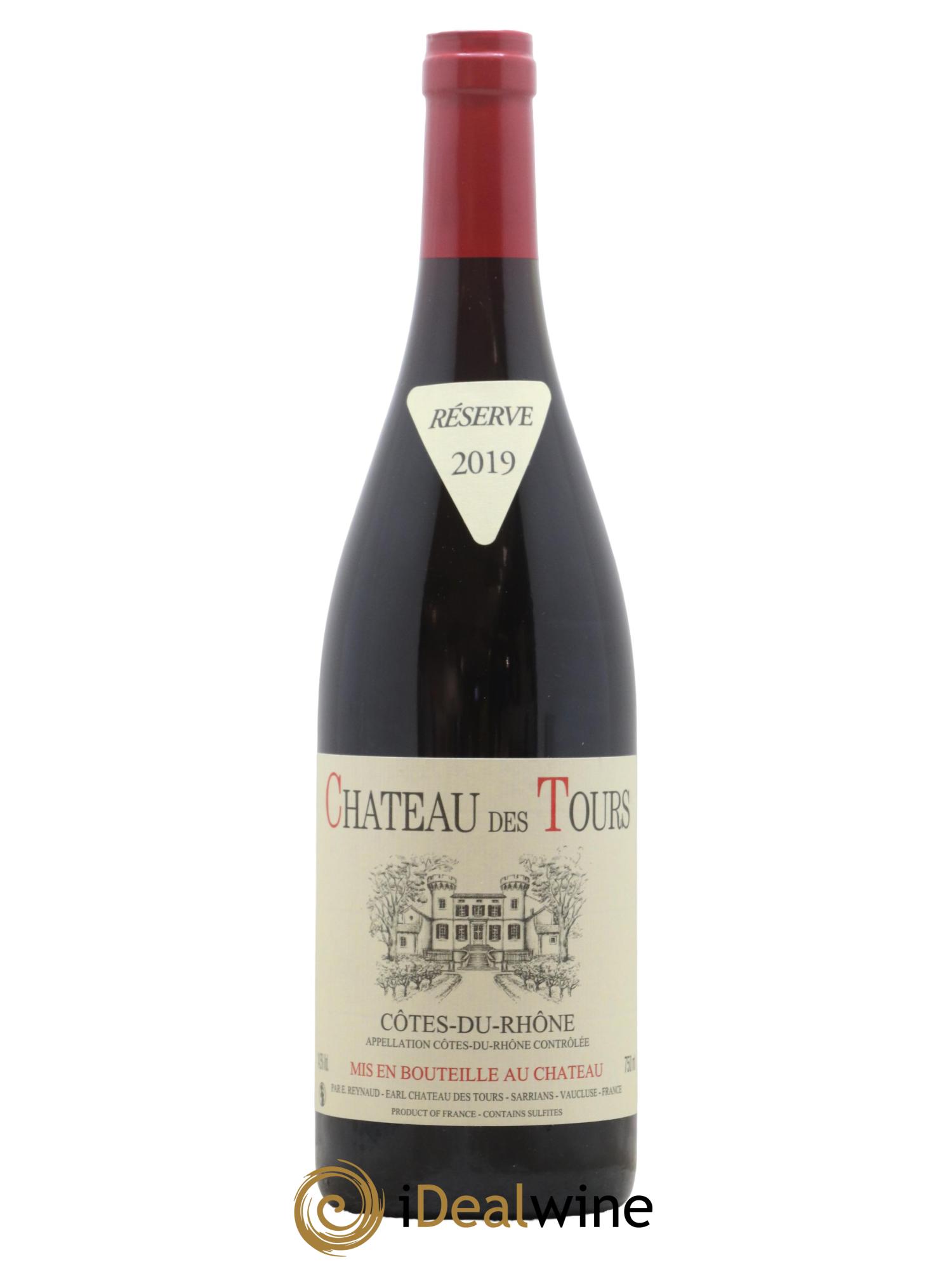 Côtes-du-Rhône Château des Tours Emmanuel Reynaud 2019 - Lot de 1 bouteille - 0