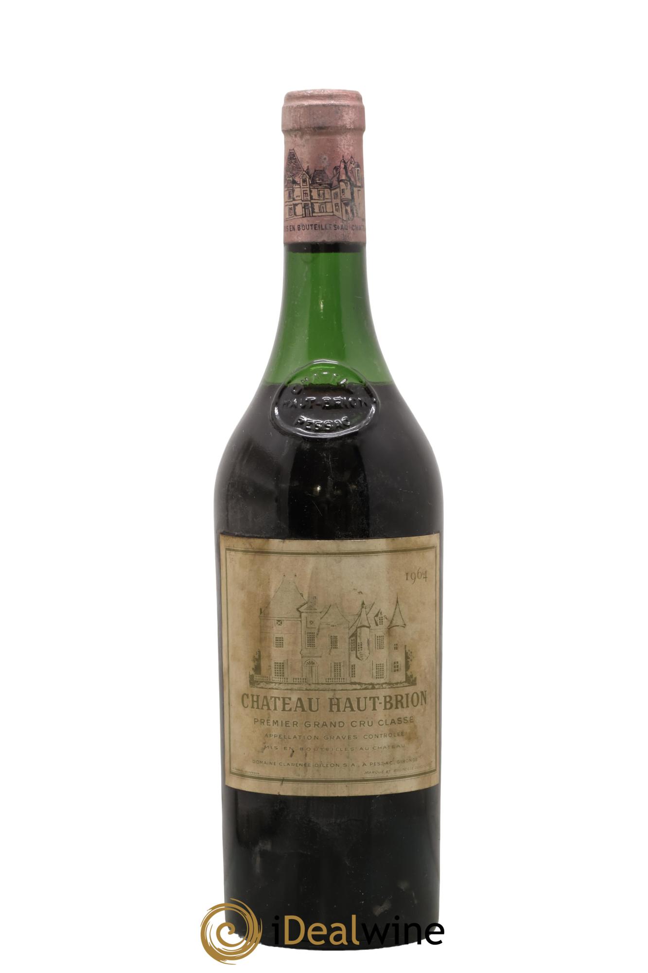 Château Haut Brion 1er Grand Cru Classé 1964 - Lot de 1 bouteille - 0