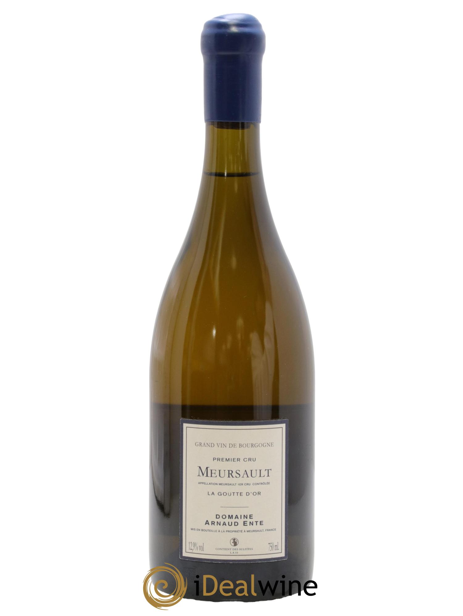 Meursault 1er Cru Goutte d'Or Arnaud Ente 2010 - Lot de 1 bouteille - 1