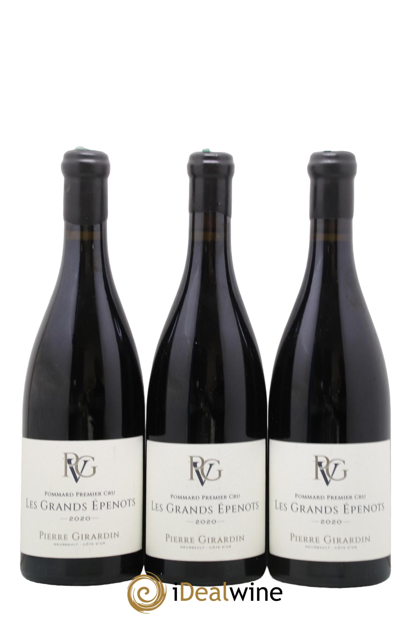 Pommard 1er Cru Les Grands Epenots Pierre Girardin 2020 - Lot de 3 bouteilles - 0
